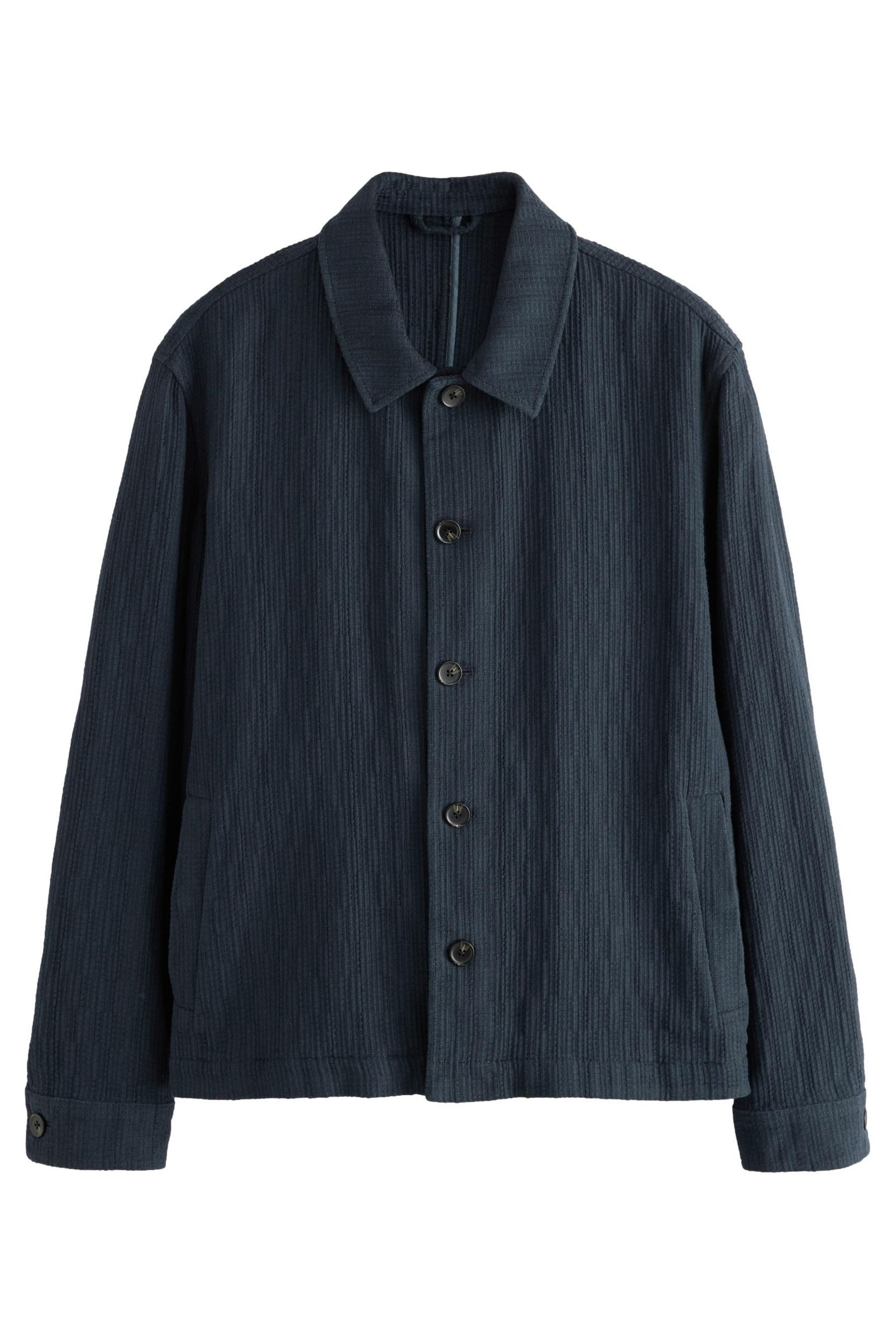 Hemdjacke Strukturierte, elegante Hemdjacke aus Baumwolle