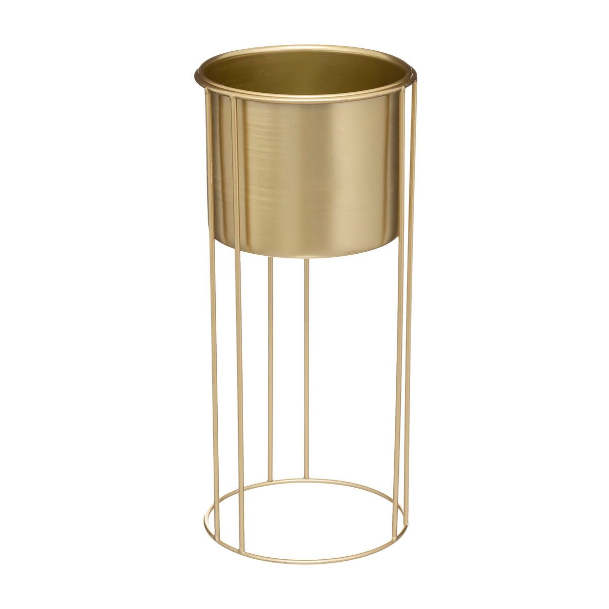 Atmosphera Créateur d'intérieur Blumentopf Blumenständer aus Metall, 2er-Set, 58 cm – Bild 2 von 3