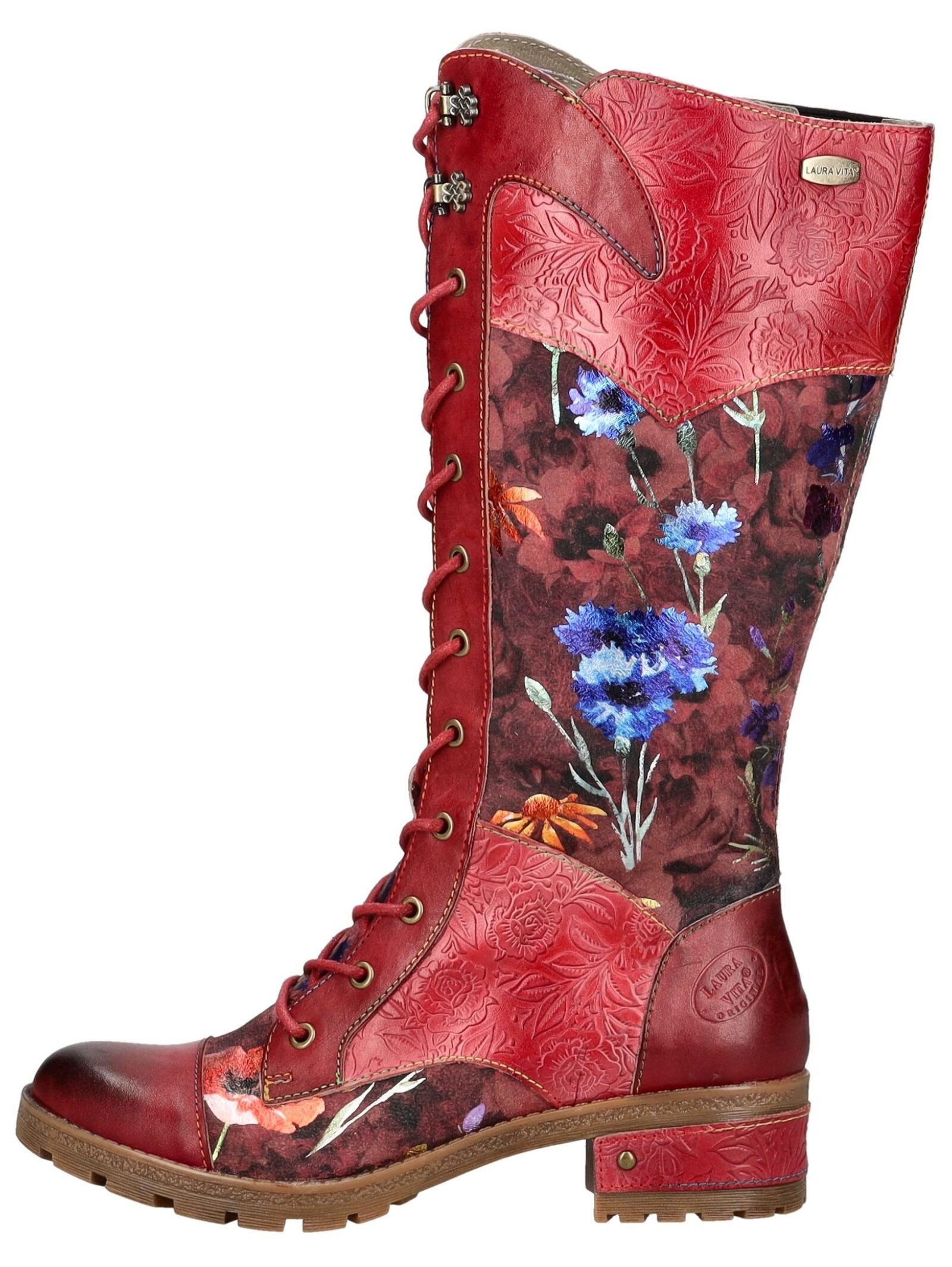 LAURA VITA LAURA VITA Stiefel Leder/Textil Schnürstiefel günstig online kaufen