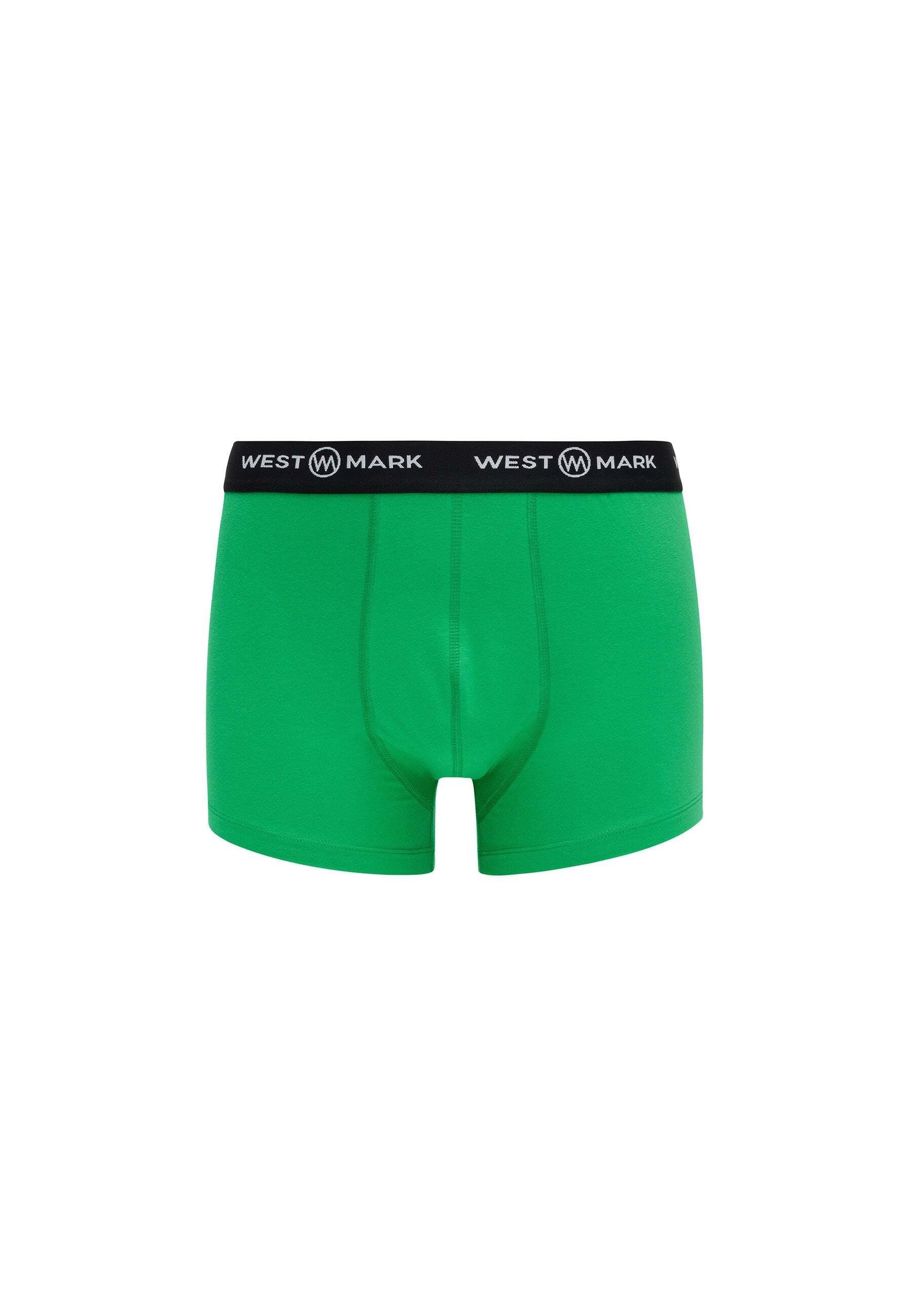 (3-PACK WMABSTRACT White LONDON Boxershorts WESTMARK 3-PACK OSCAR Set, AOP, 3-St) Green Green,