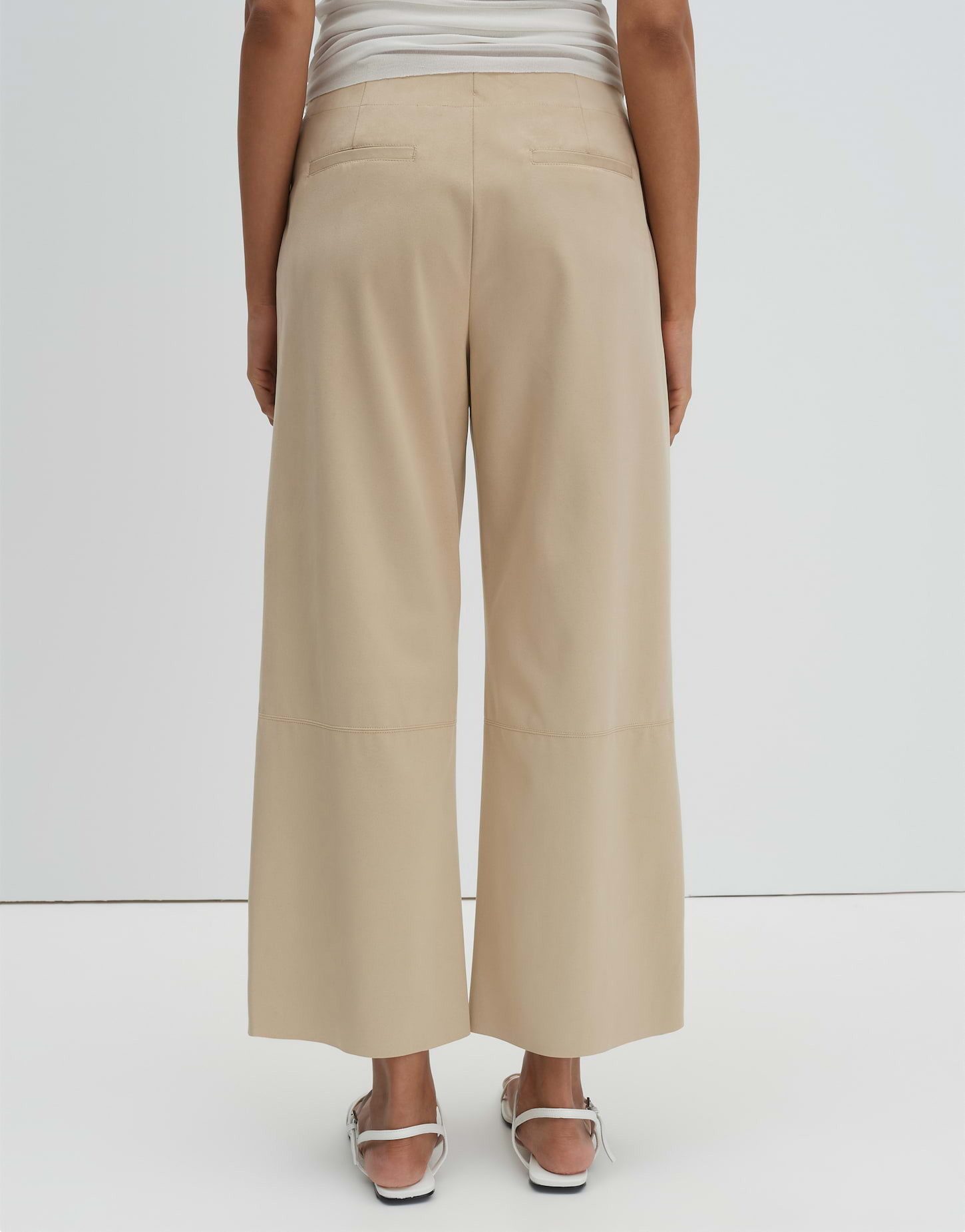 someday Lederhose Curilo velours Weite Passform, elastischer Bund und schräge Eingrifftaschen