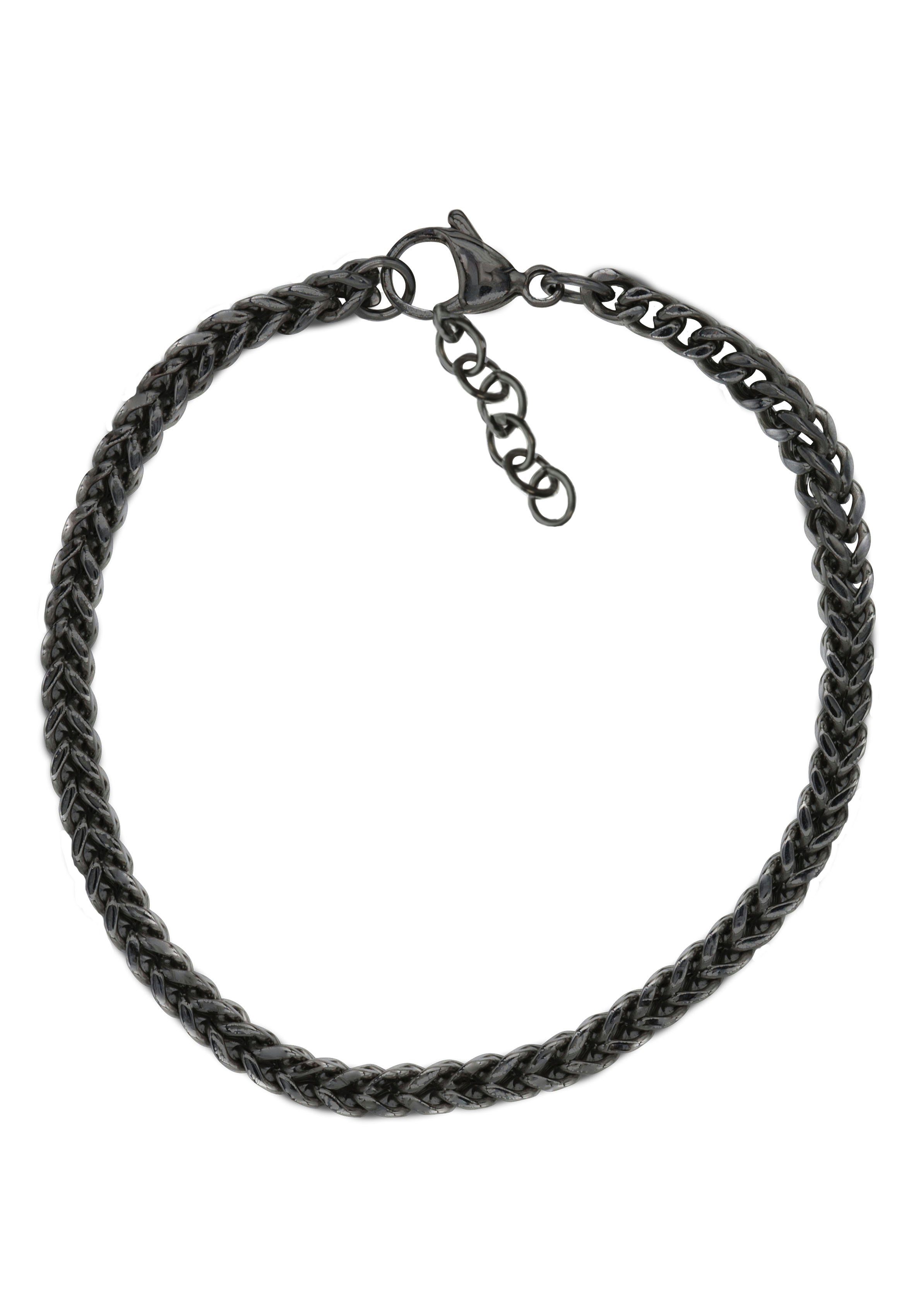 Firetti Edelstahlarmband Schmuck Geschenk Doppelpanzerkettengliederung, 5 mm breit, Made in Germany