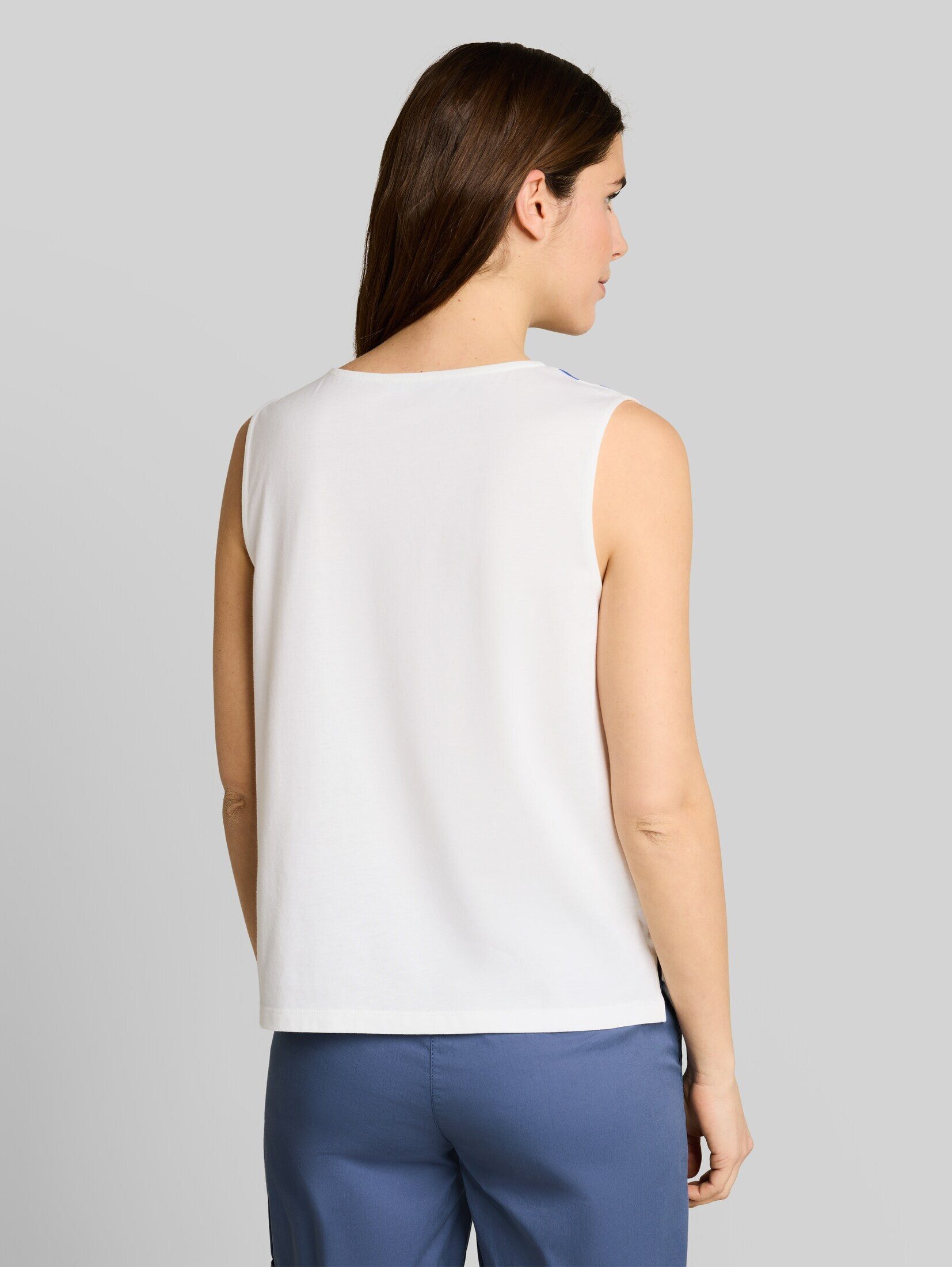 TOM TAILOR Trägertop T-Shirt Top mit Blumenmuster