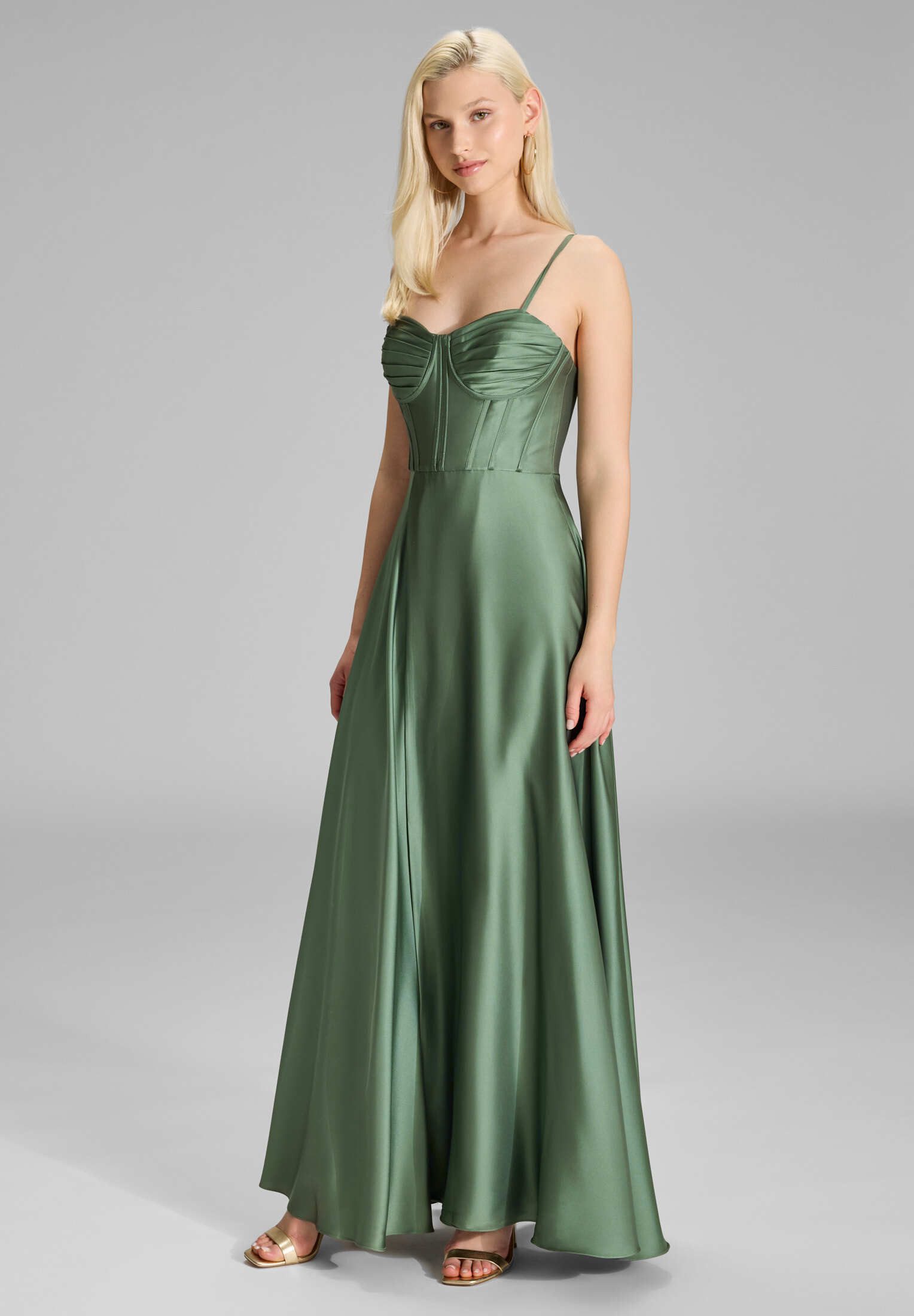 Hey Kyla Abendkleid - Satinkleid mit Corsagenoberteil – Bild 5 von 5