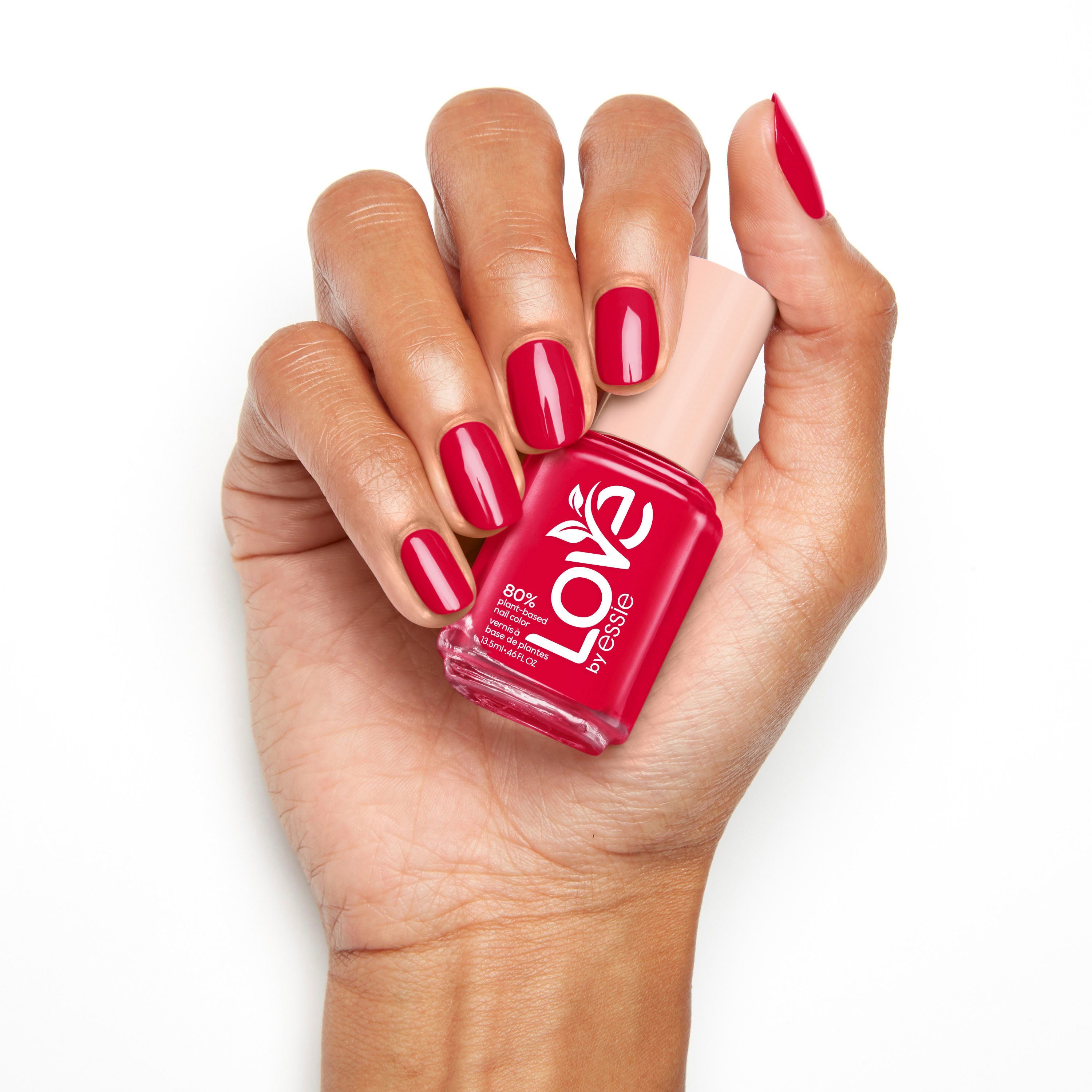 essie Nagellack Love, 80% 90 pflanzenbasierte, the spark Formel natürliche am i