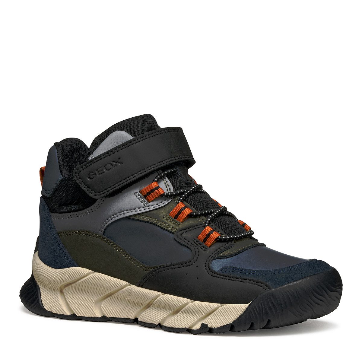 Geox GEOX FLEXYPER PRO, Warmfutter, Blau, kombiniert, Kinder Sneaker
