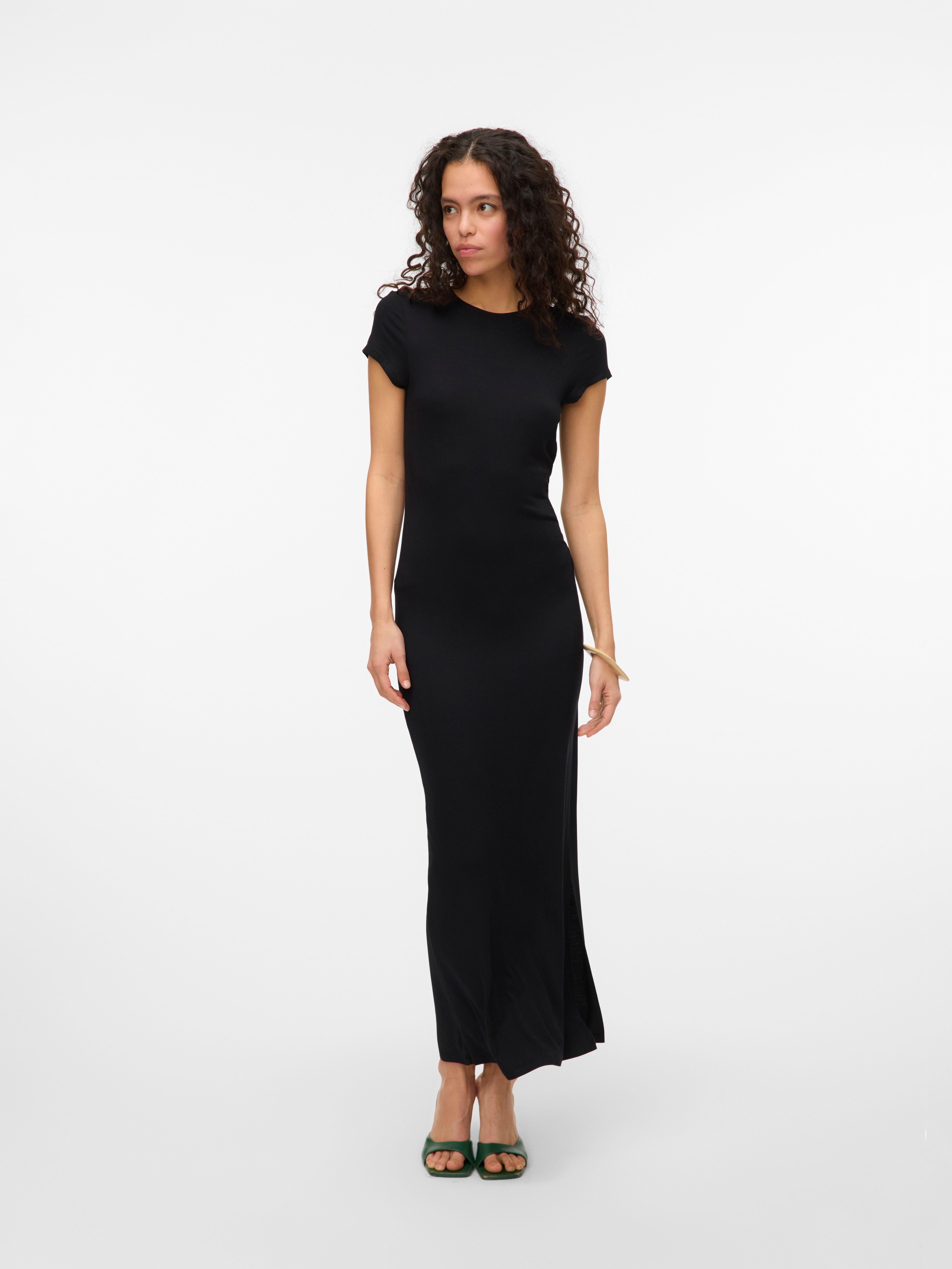 Vero Moda Maxikleid VMSAANVI SS O-NECK günstig online kaufen