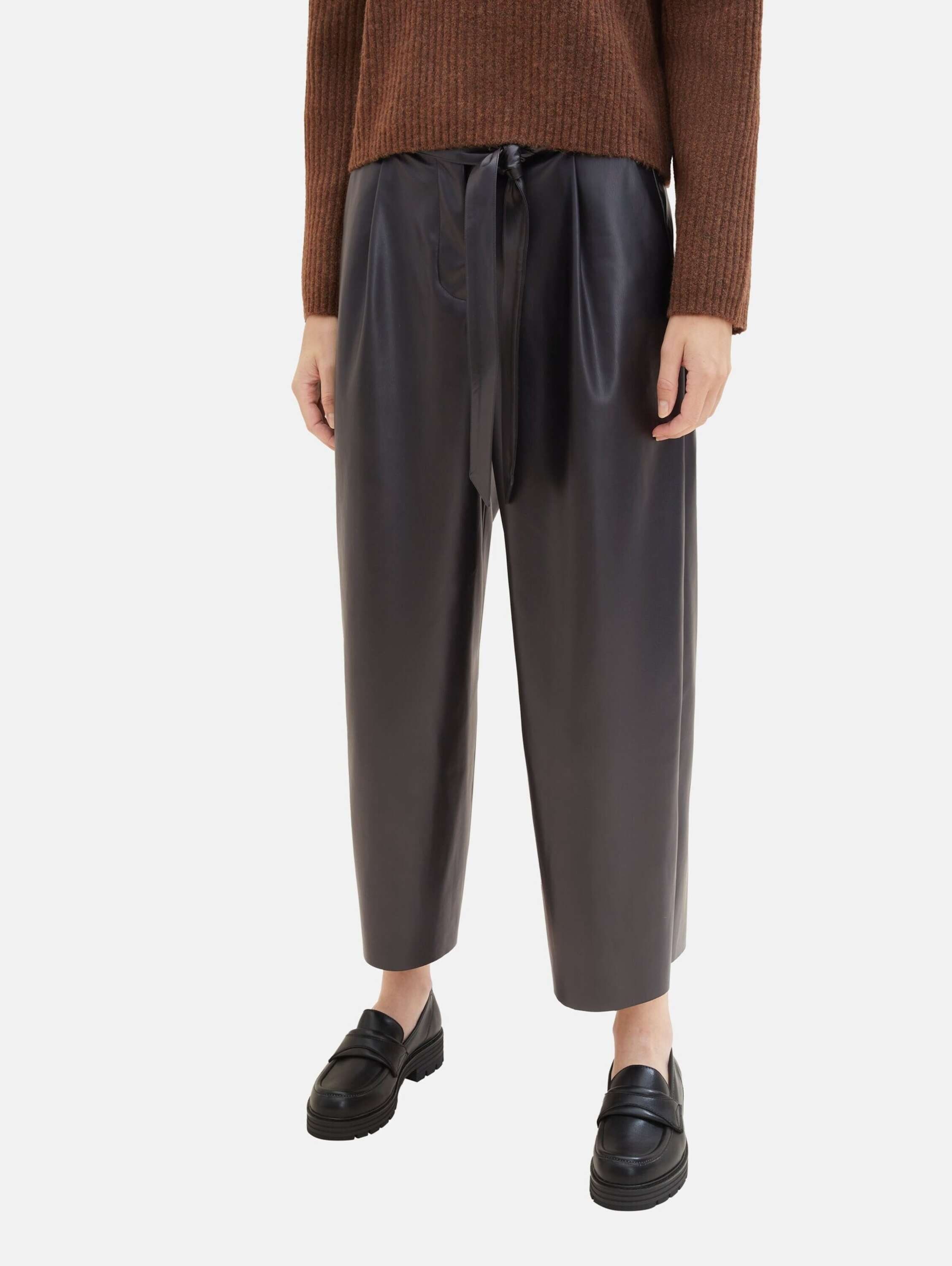 TOM TAILOR Bundfaltenhose (1-tlg) Falten