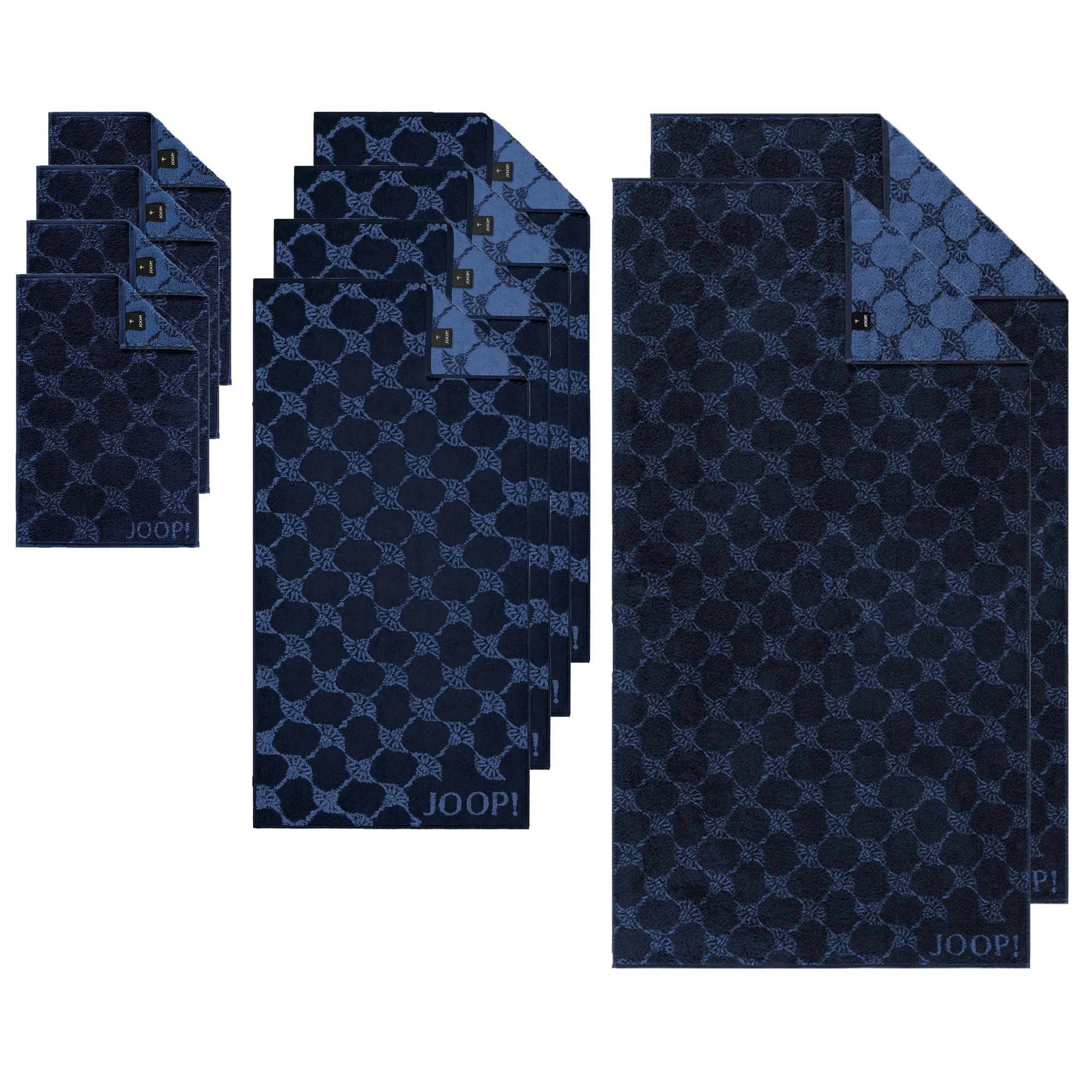JOOP! Handtuch Unisex Handtuch 10er Pack Baumwolle, Frottier (Set, 10-St)