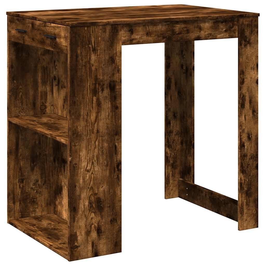 vidaXL Esstisch Bartisch Räuchereiche 102x70x103,5 cm günstig online kaufen