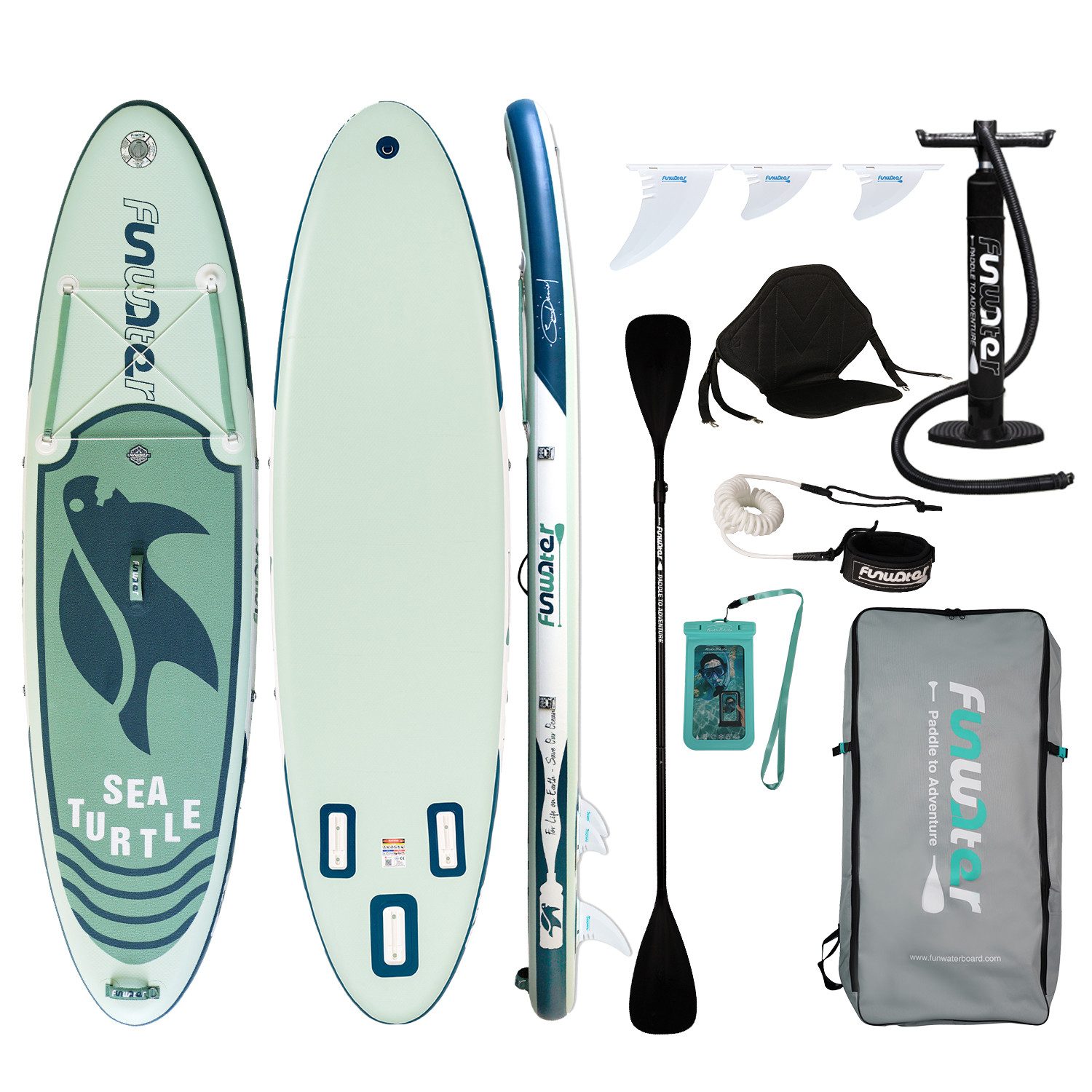 DOTMALL Inflatable SUP-Board Aufblasbares Paddelbrett