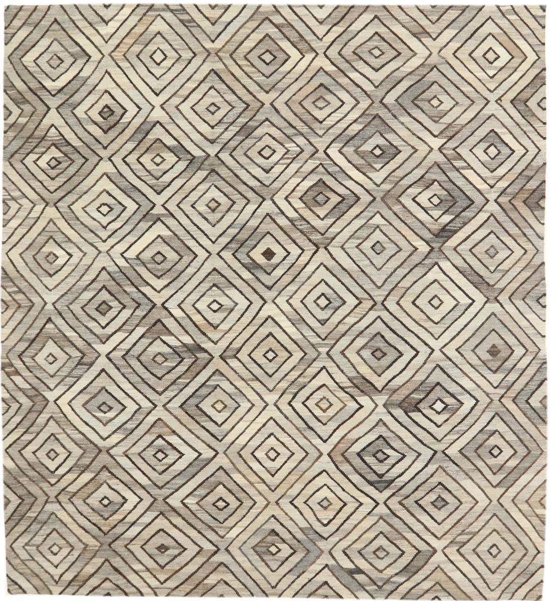 Nain Orientteppich rechteckig, mm Handgewebter Moderner 3 Trading, Kelim 267x287 Höhe: Berber Orientteppich, Design