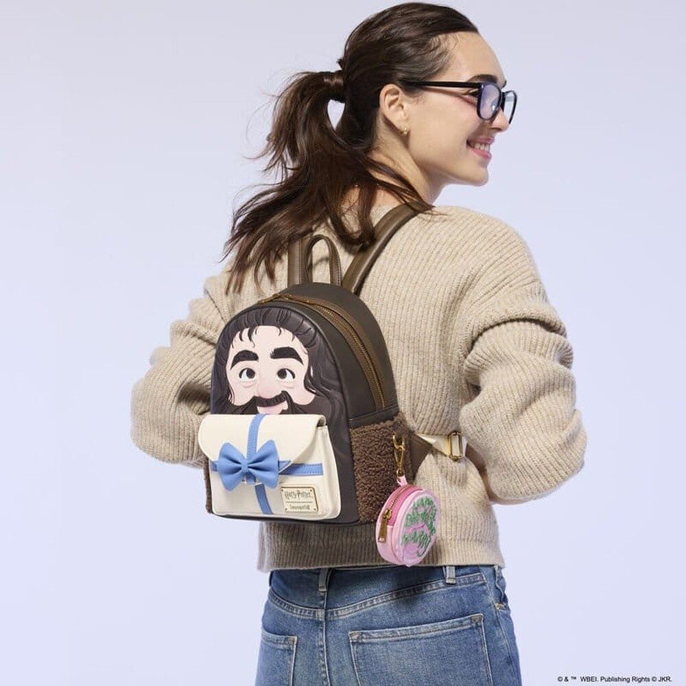 Loungefly Rucksack Harry Potter by Loungefly Mini Rucksack mit Geldbeutel Hagrid Birthday