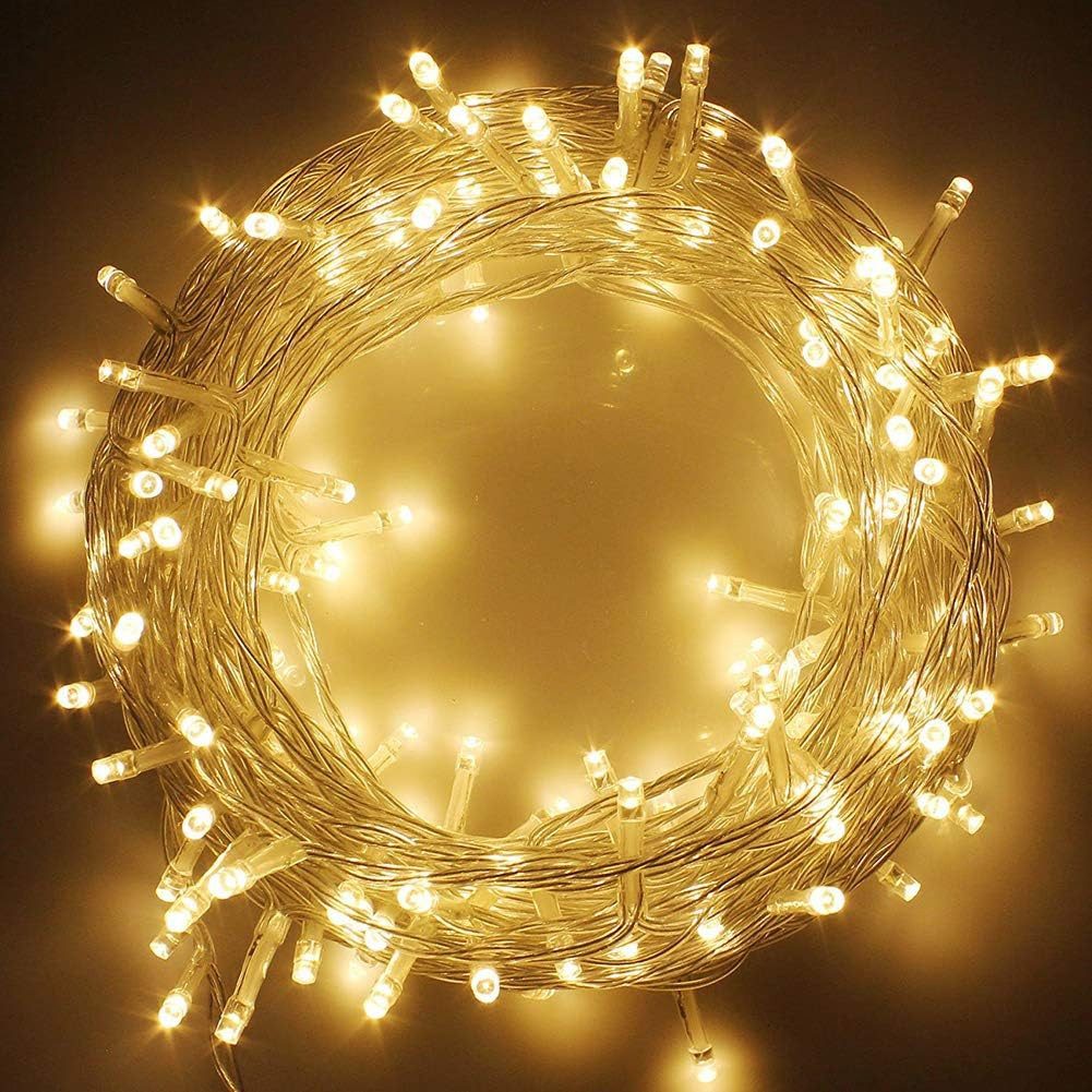 Qualra LED-Lichterkette 10-100LEDs Lichterkette Batterie Weihnachtsbeleucht günstig online kaufen