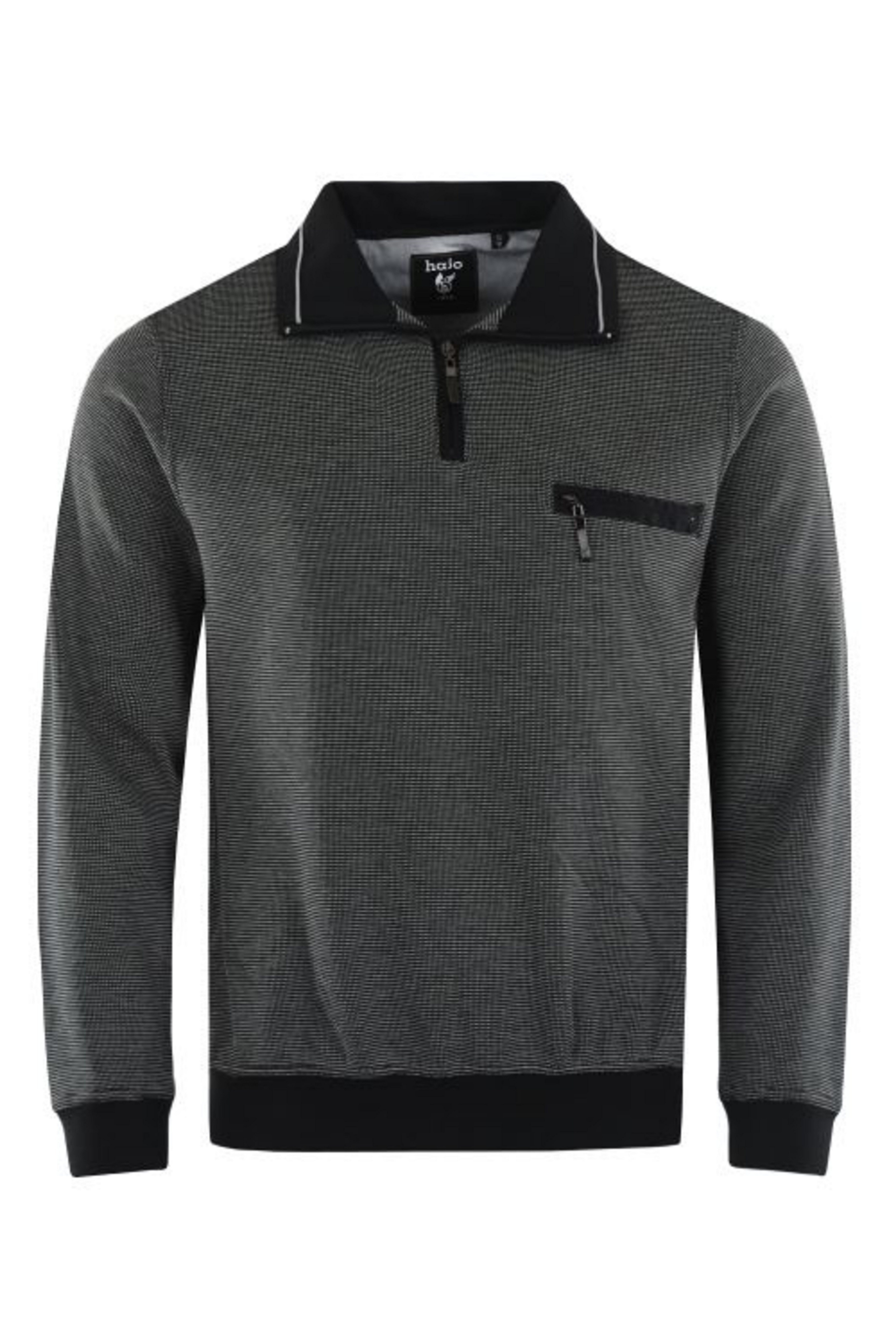 Hajo Sweatshirt 26222 in Pfauenaugeoptik günstig online kaufen
