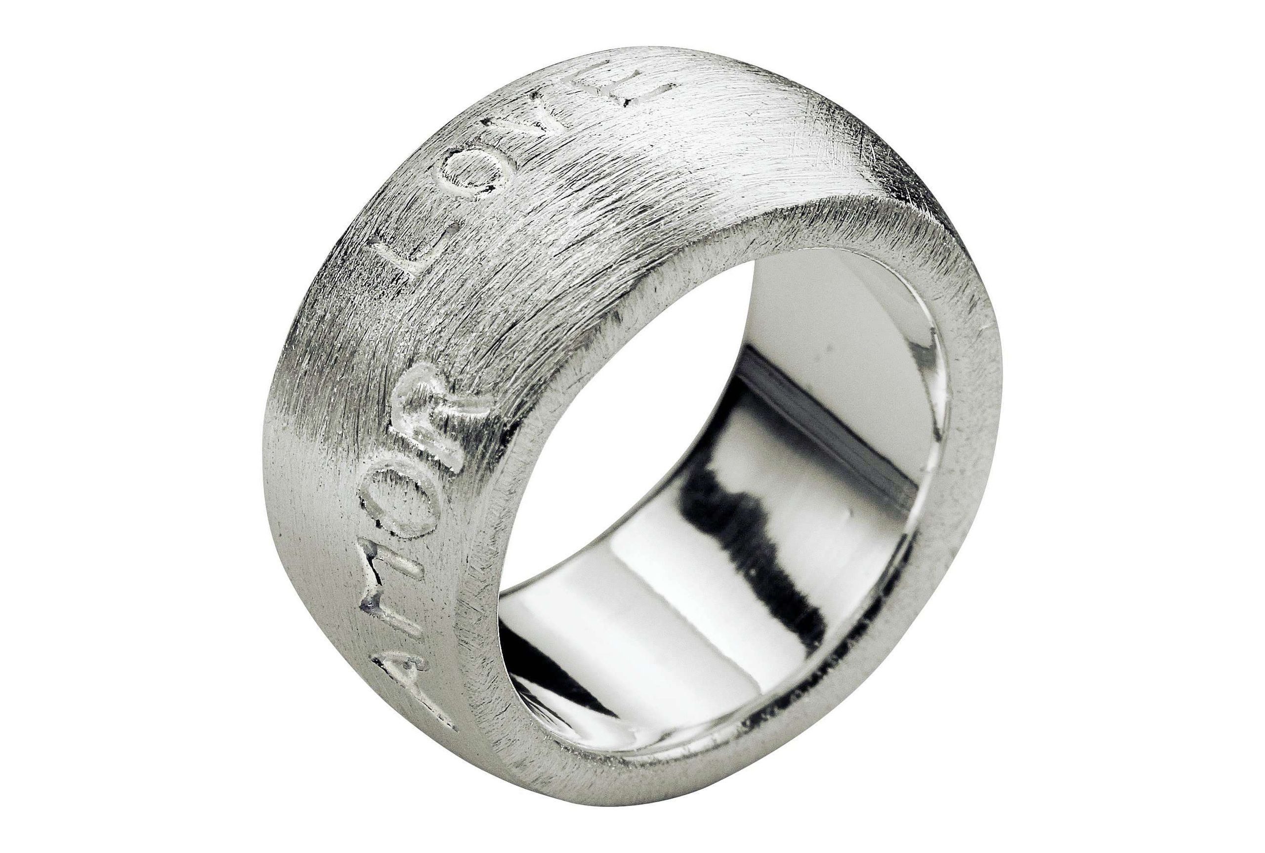 Silberring Liebesring