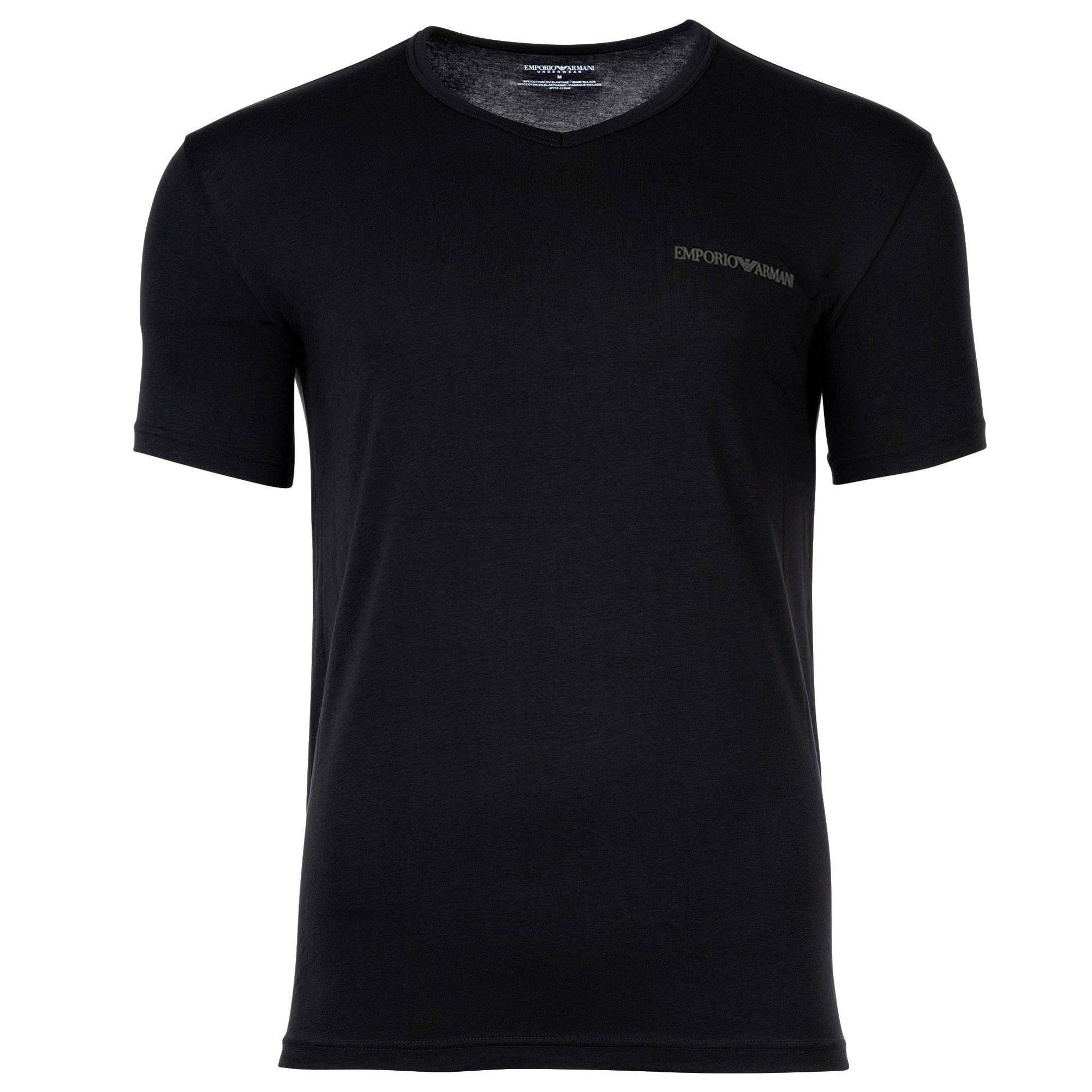 Emporio Armani T-Shirt Herren T-Shirt 2er Pack Baumwolle CORE LOGOBAND (Pac günstig online kaufen