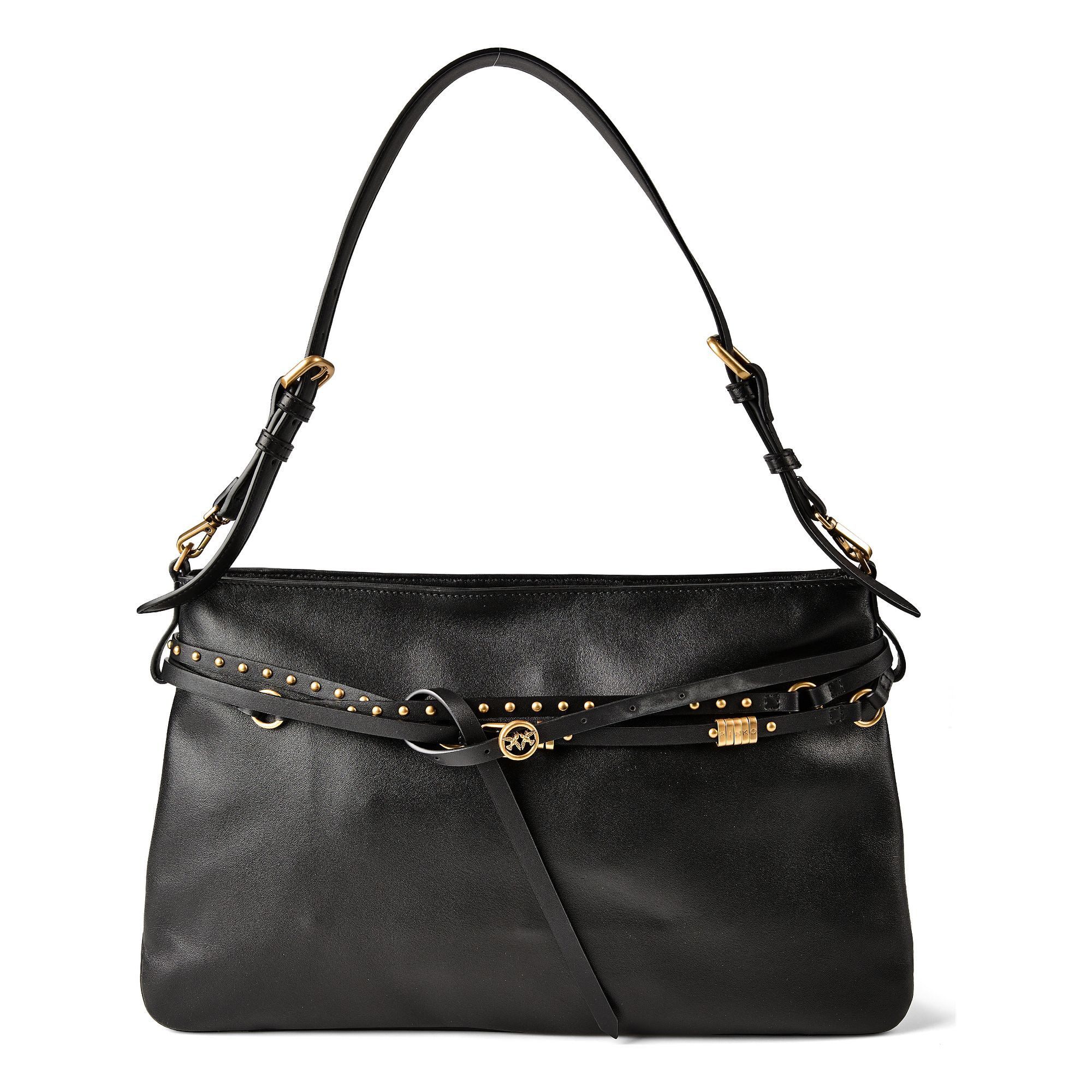 PINKO Schultertasche Belt Bag Big, Leder
