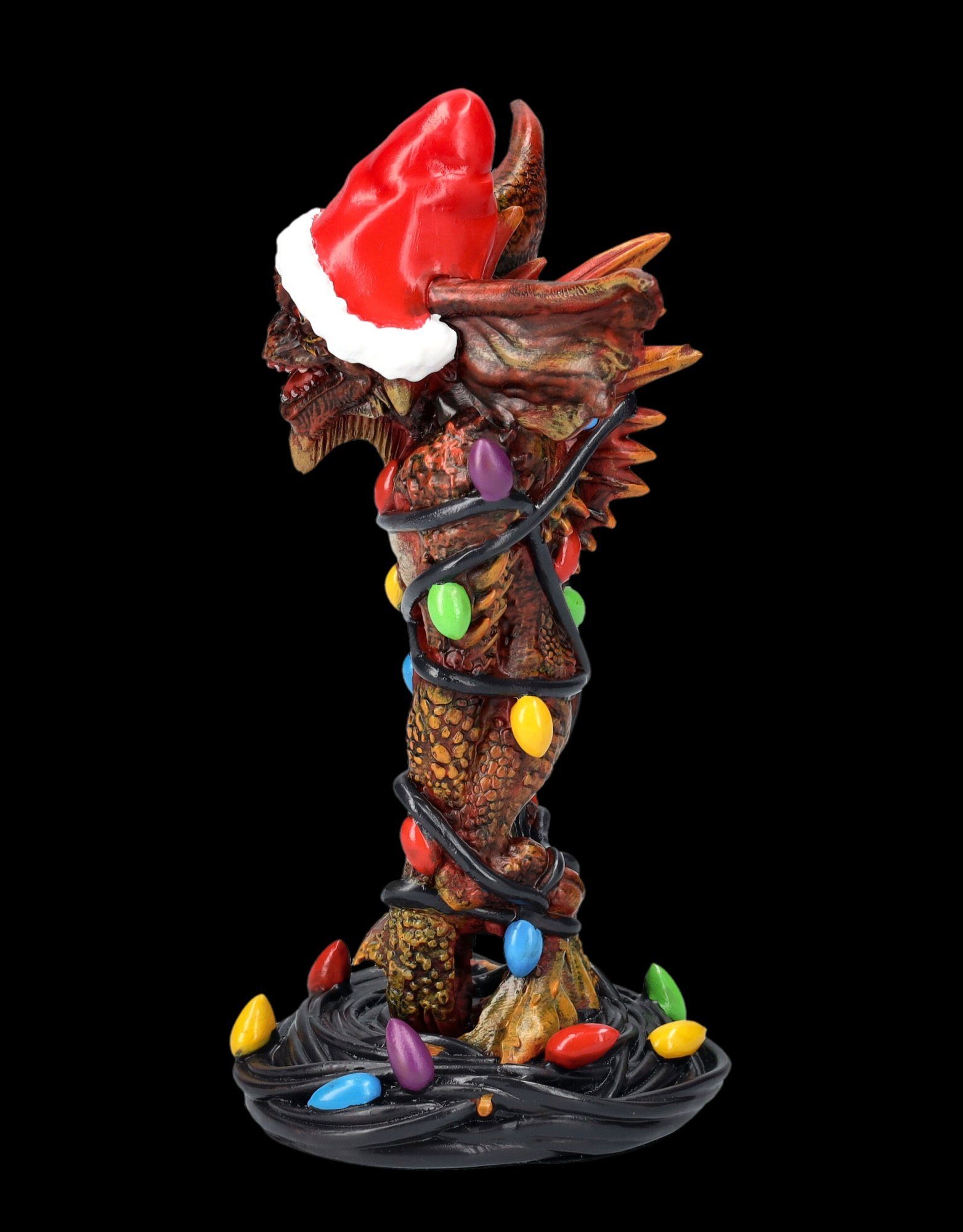 Figuren Shop GmbH Figur Horror Weihnachten Dekofigur - - Dekofigur Mohawk Gremlins Lichterkette mit Fantasy