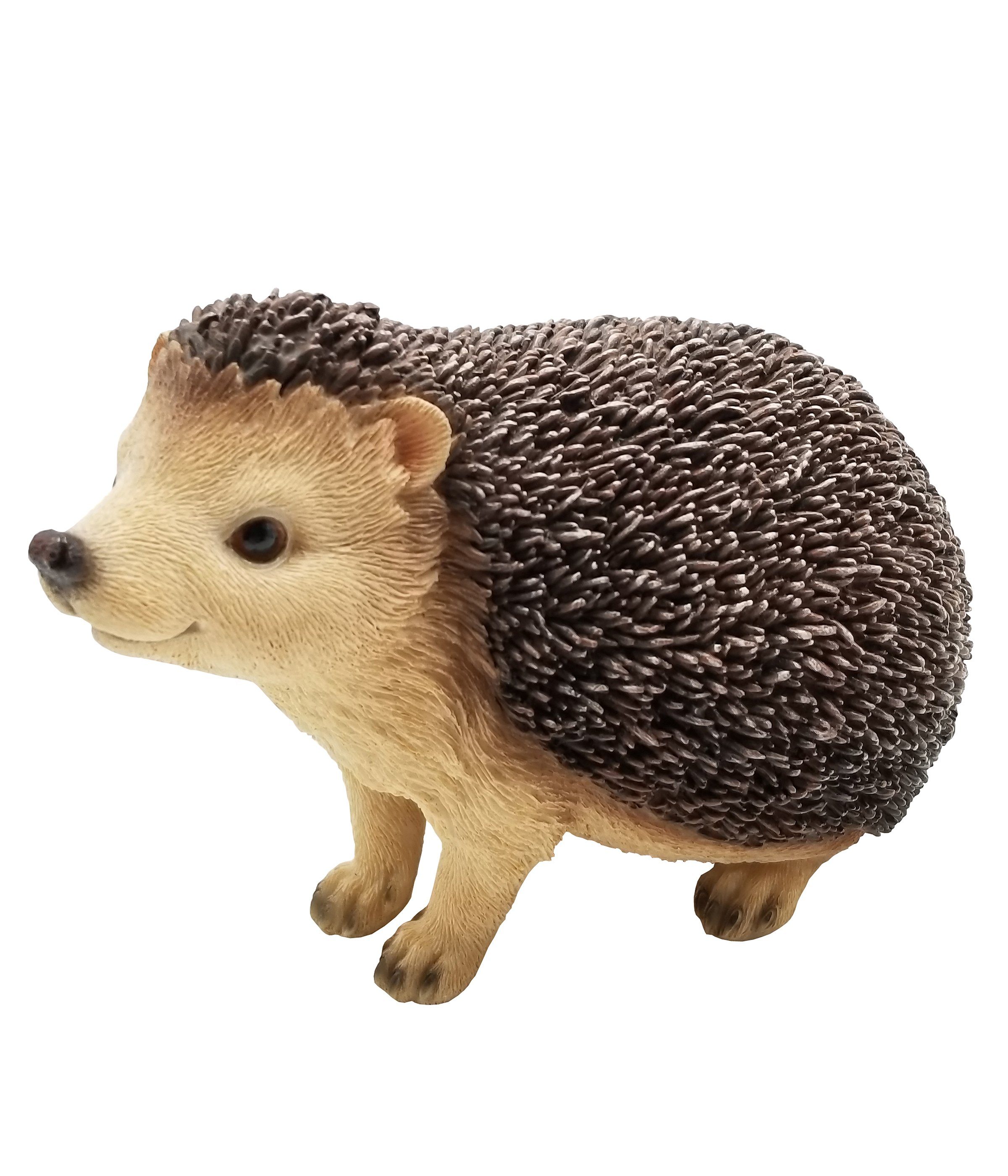 Dehner Gartenfigur »Igel, 14 x 19.5 x 12 cm, Polyresin, braun/beige«