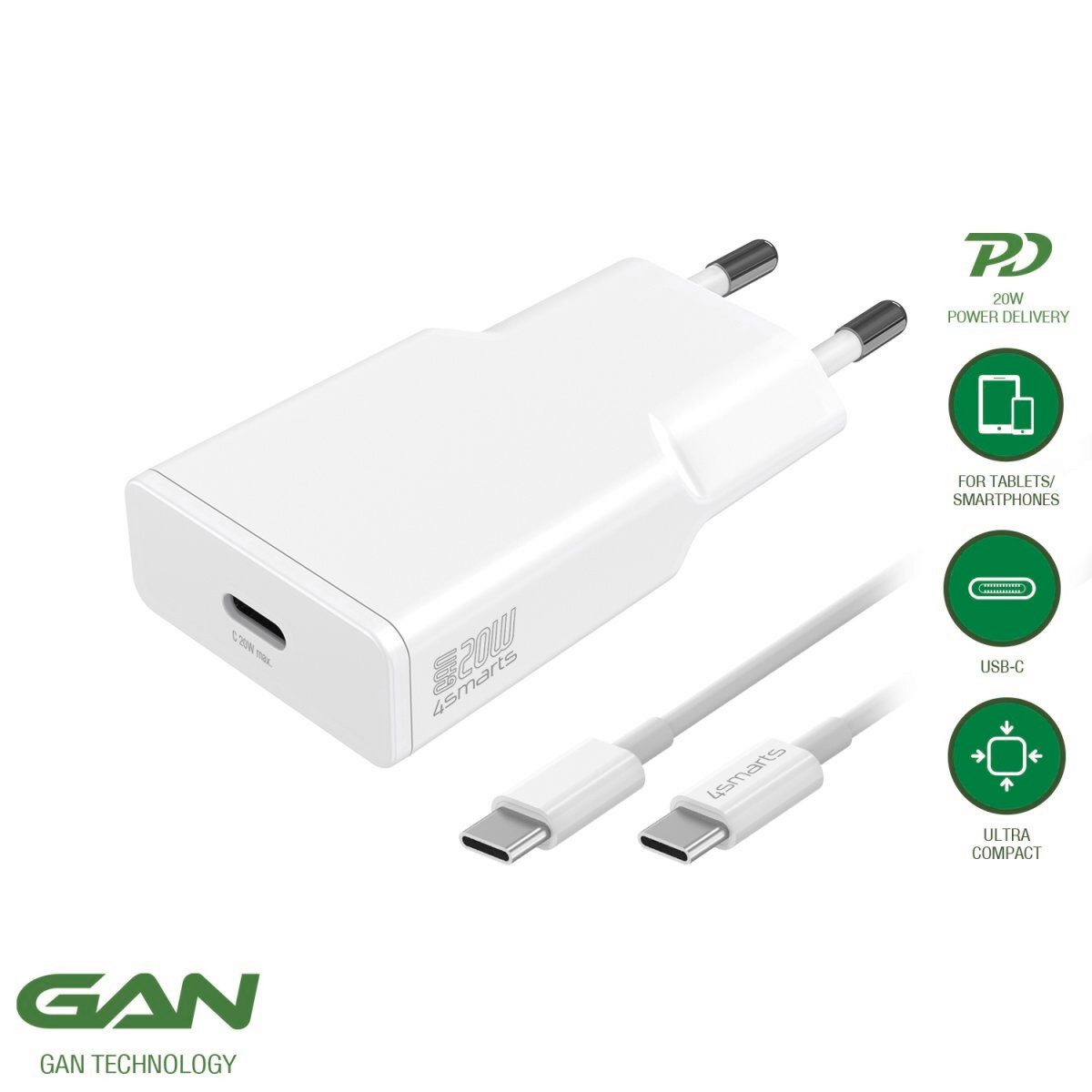 4smarts 4smarts PD Plug Slim Steckernetzteil