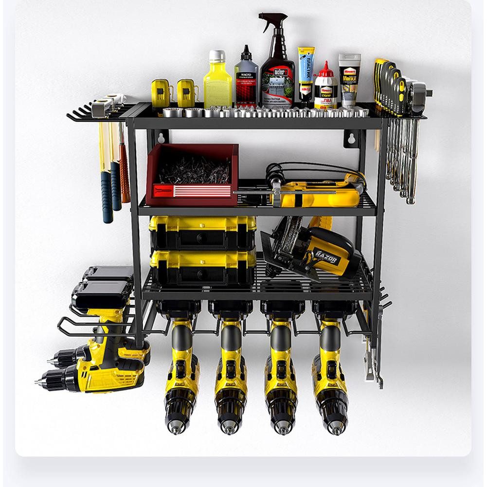 GarveeMore Werkzeughalter Power Tool Organizer Wandhalterung Garage Werkzeu günstig online kaufen
