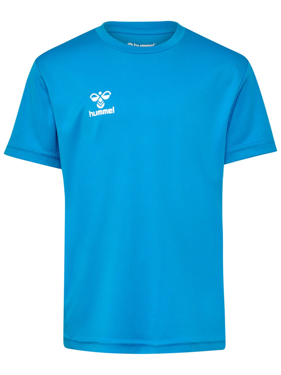 hummel T-Shirt Sportset Regular Fit Logodruck für Unisex (2-tlg) Normal Fit bedruckt atmungsaktiv Ohne Verschluss modisch-Style