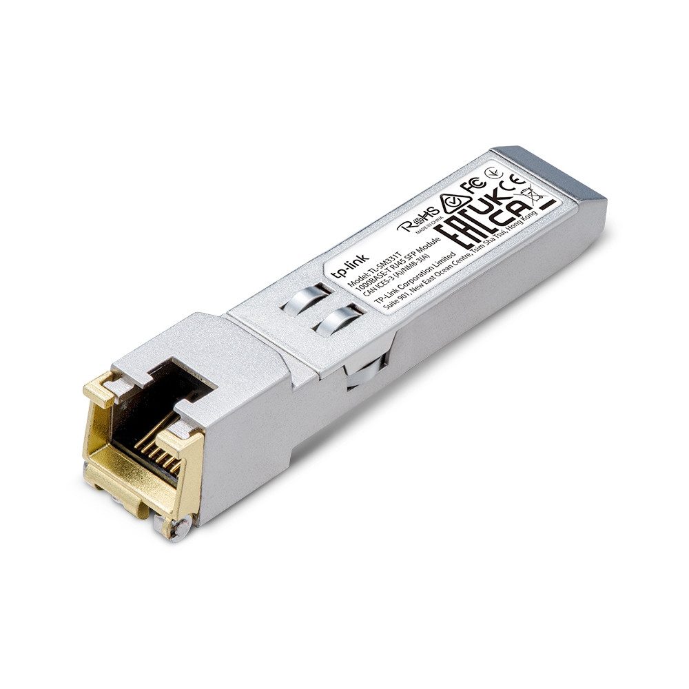 tp-link Omada TL-SM331T 1000BASE-T RJ45 SFP Module Akku