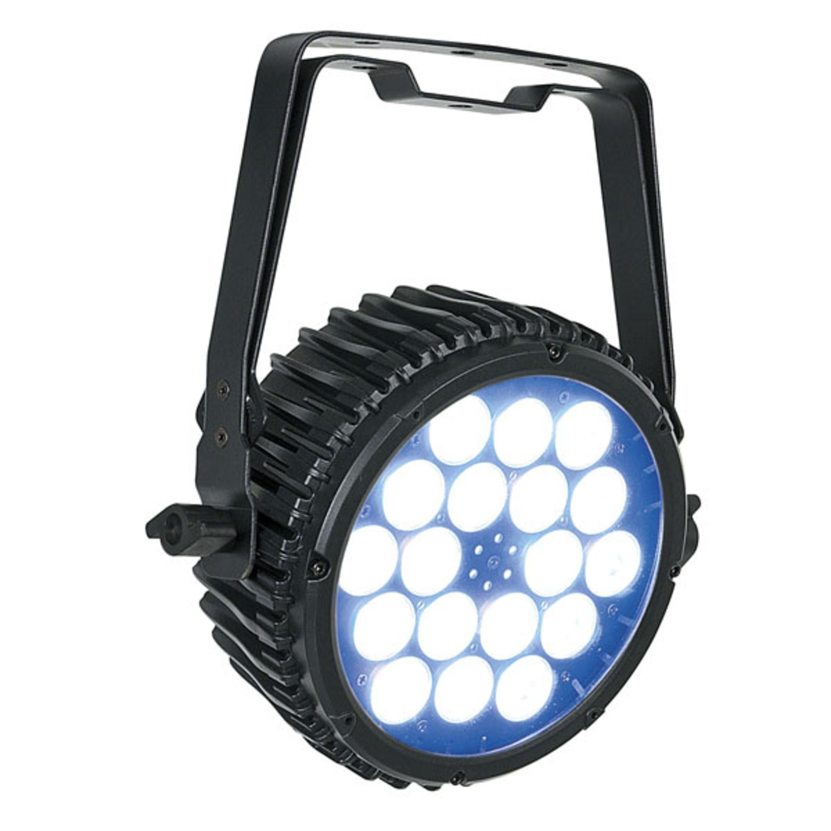 PAR LED MKII - Scheinwerfer 18 Show 3W Par Compact RGB-in-1 tec LED Black LED 18 x Discolicht,