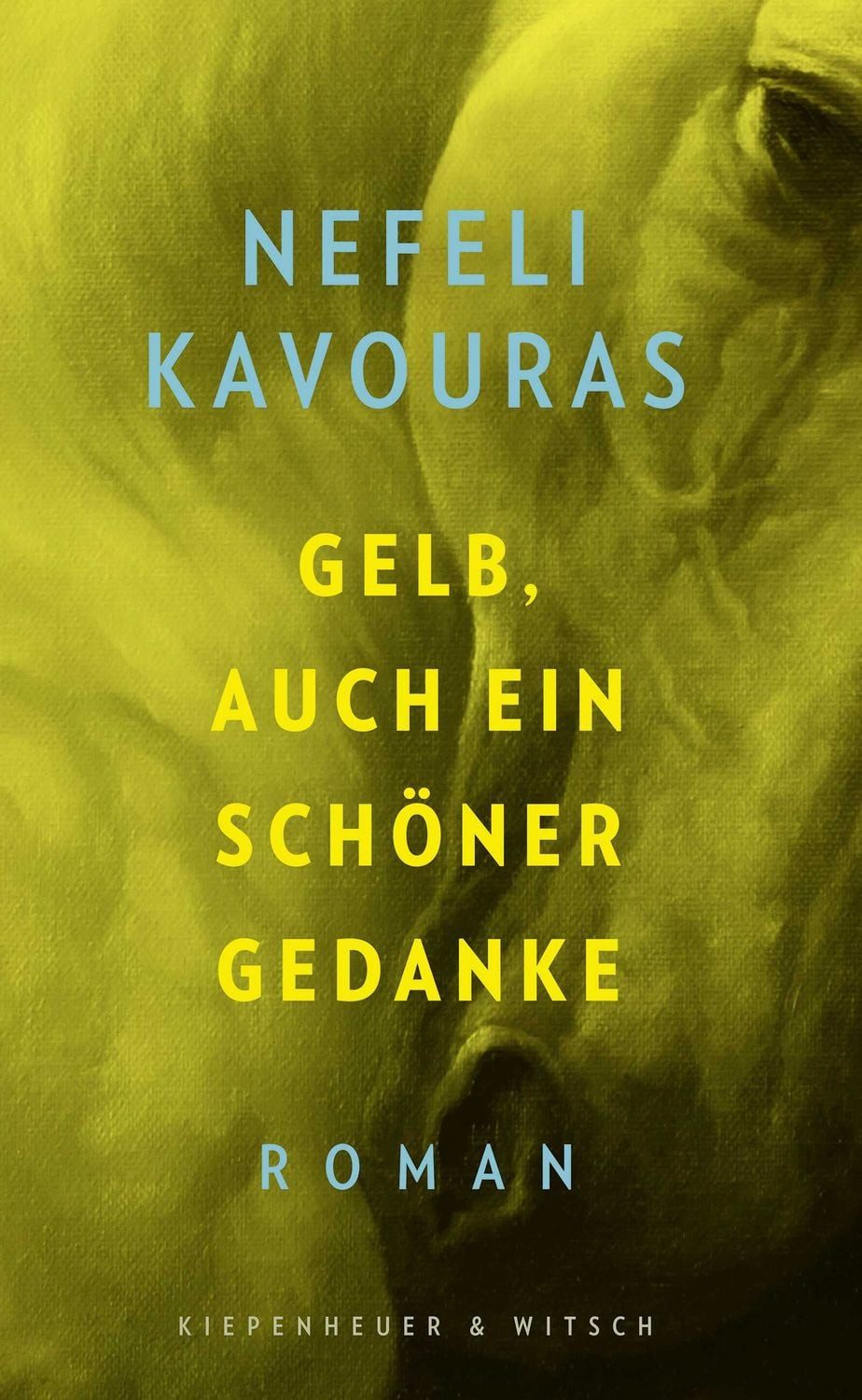 Gelb, auch ein schöner Gedanke / Nefeli Kavouras, Roman