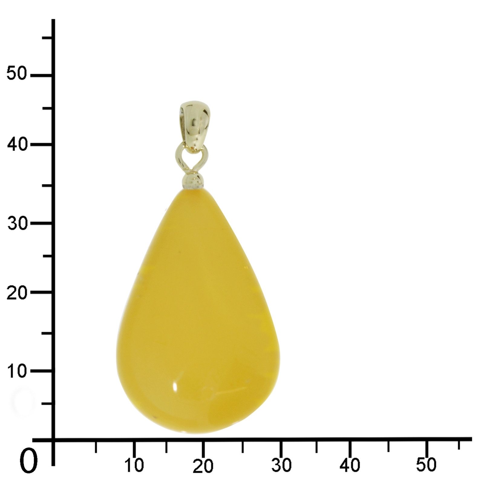 OSTSEE-SCHMUCK Kettenanhänger Ostsee-Schmuck Anhänger Tropfen ca. 30 mm lan günstig online kaufen