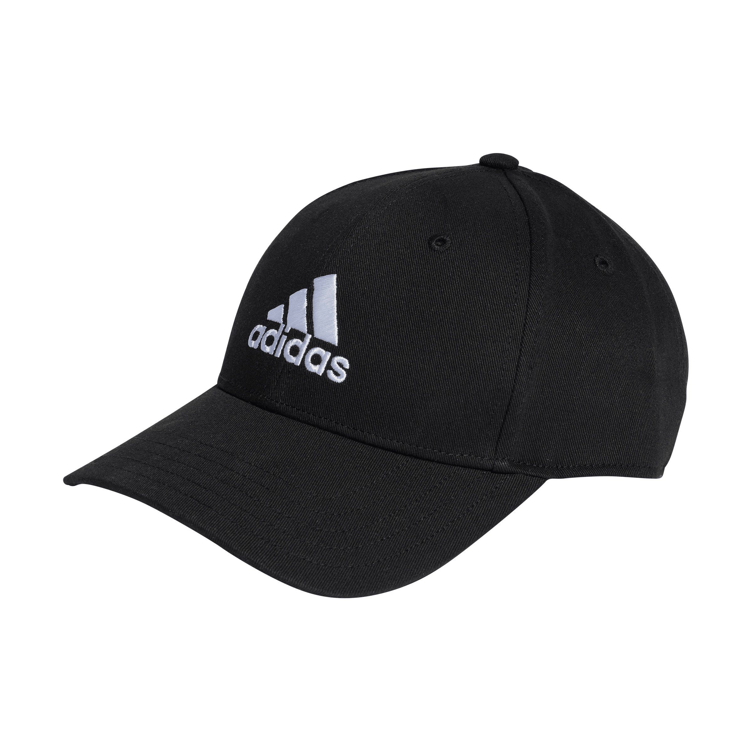 adidas Sportswear Baseball Cap BBALL CAP COT weiss-schwarz-pink günstig online kaufen
