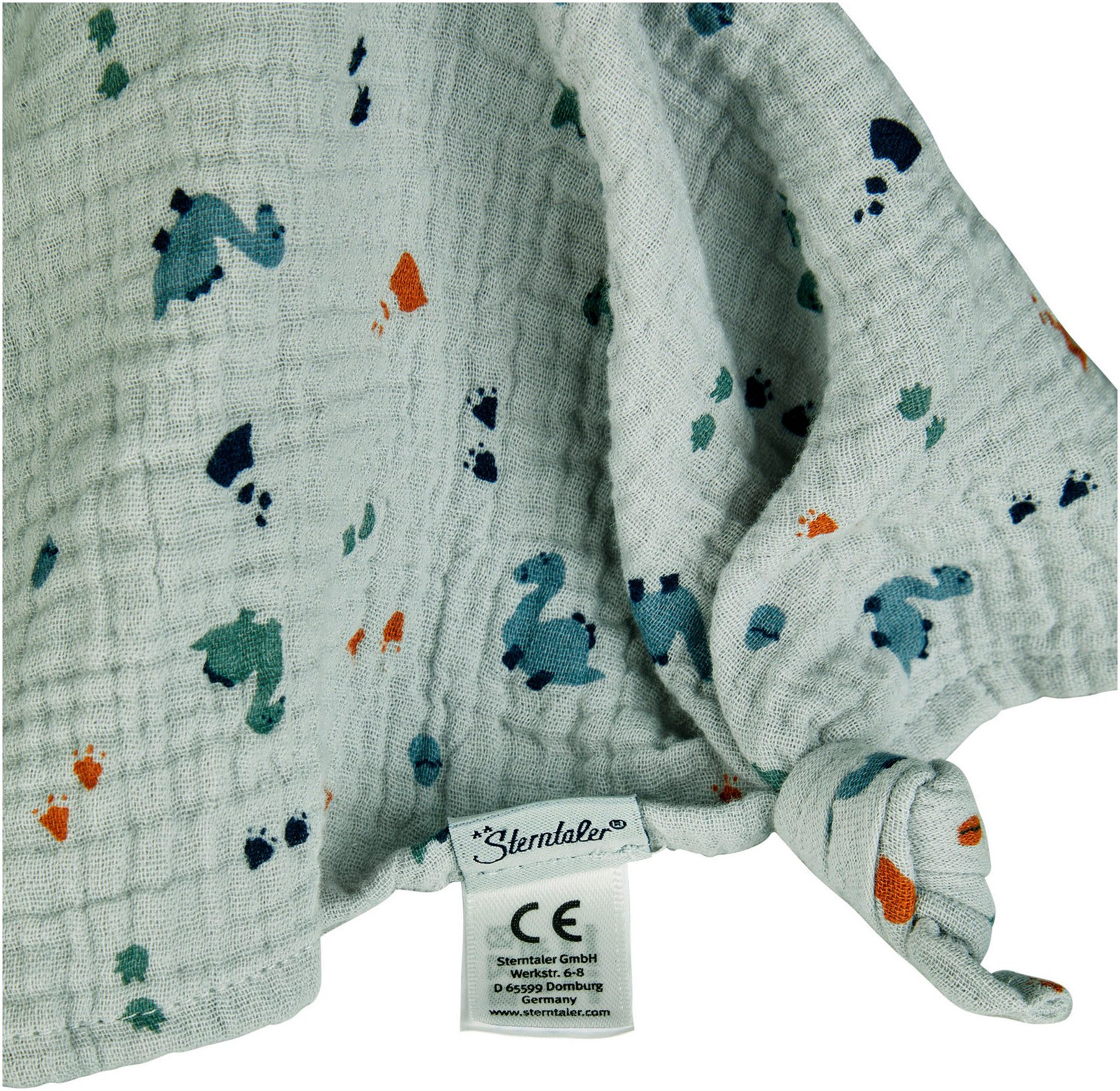 Sterntaler® Schmusetuch Dino Rexi, L