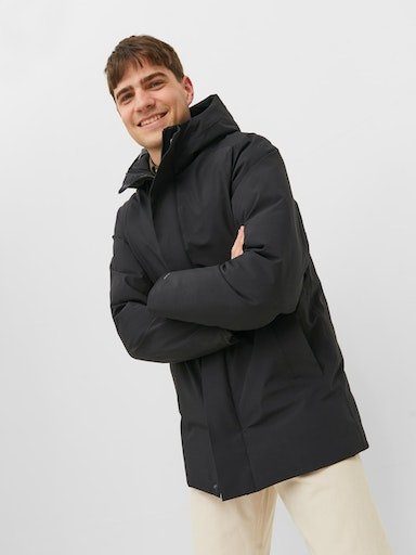 & JPRBLAKEEN Jones Black PARKA SN Jack Langjacke