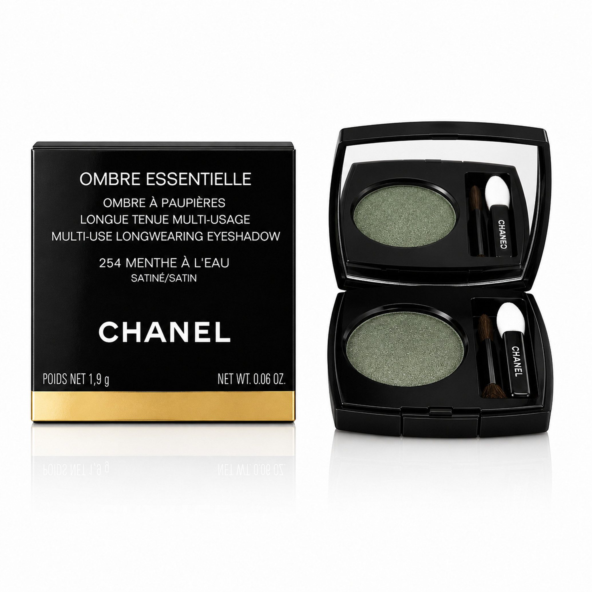 CHANEL Lidschatten Chanel Ombre Essentielle Multi Longwear 254 Menthe A L'Eau Eyeshadow