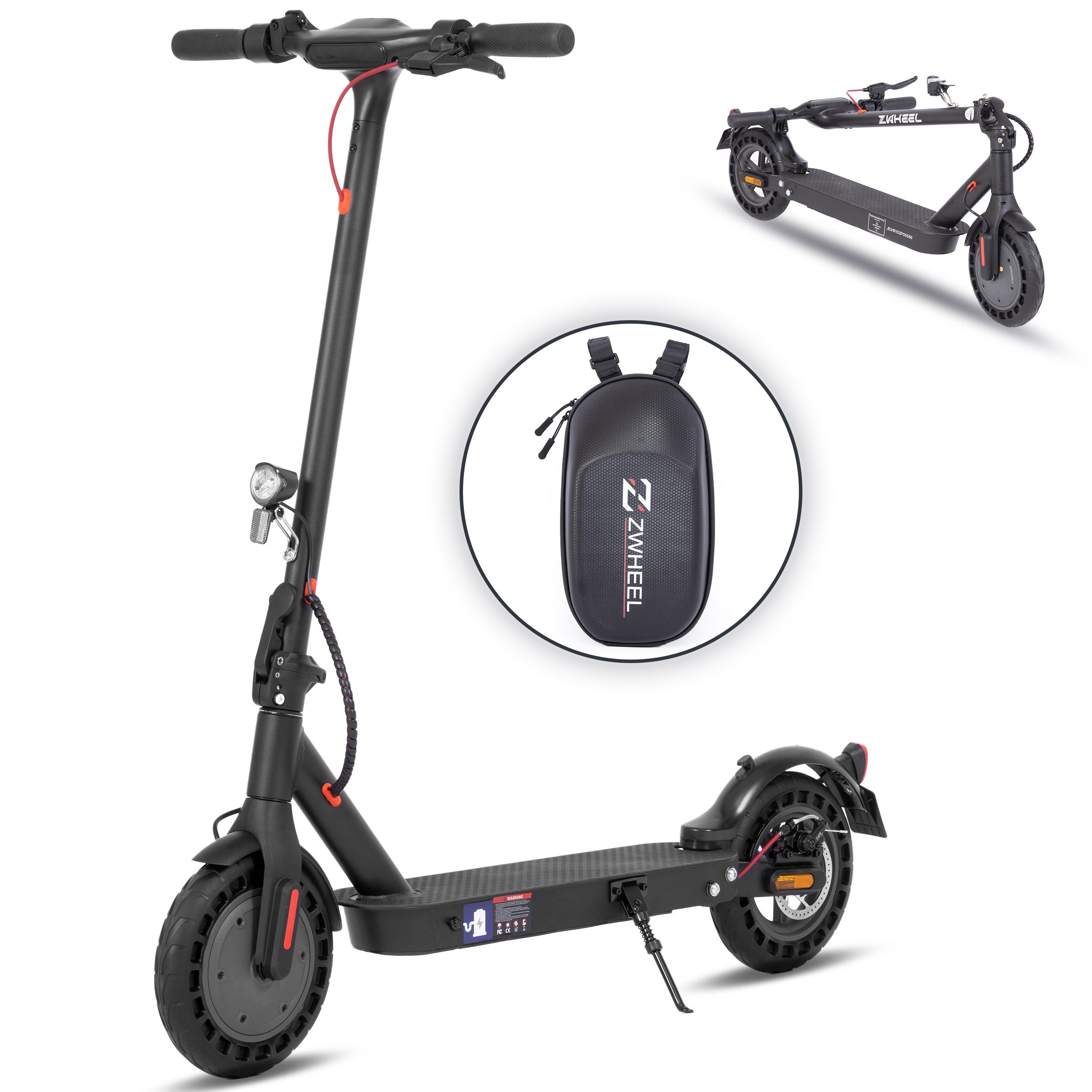 E-Scooter 10 Zoll E9T Elektroroller mit Straßenzulassung (ABE)