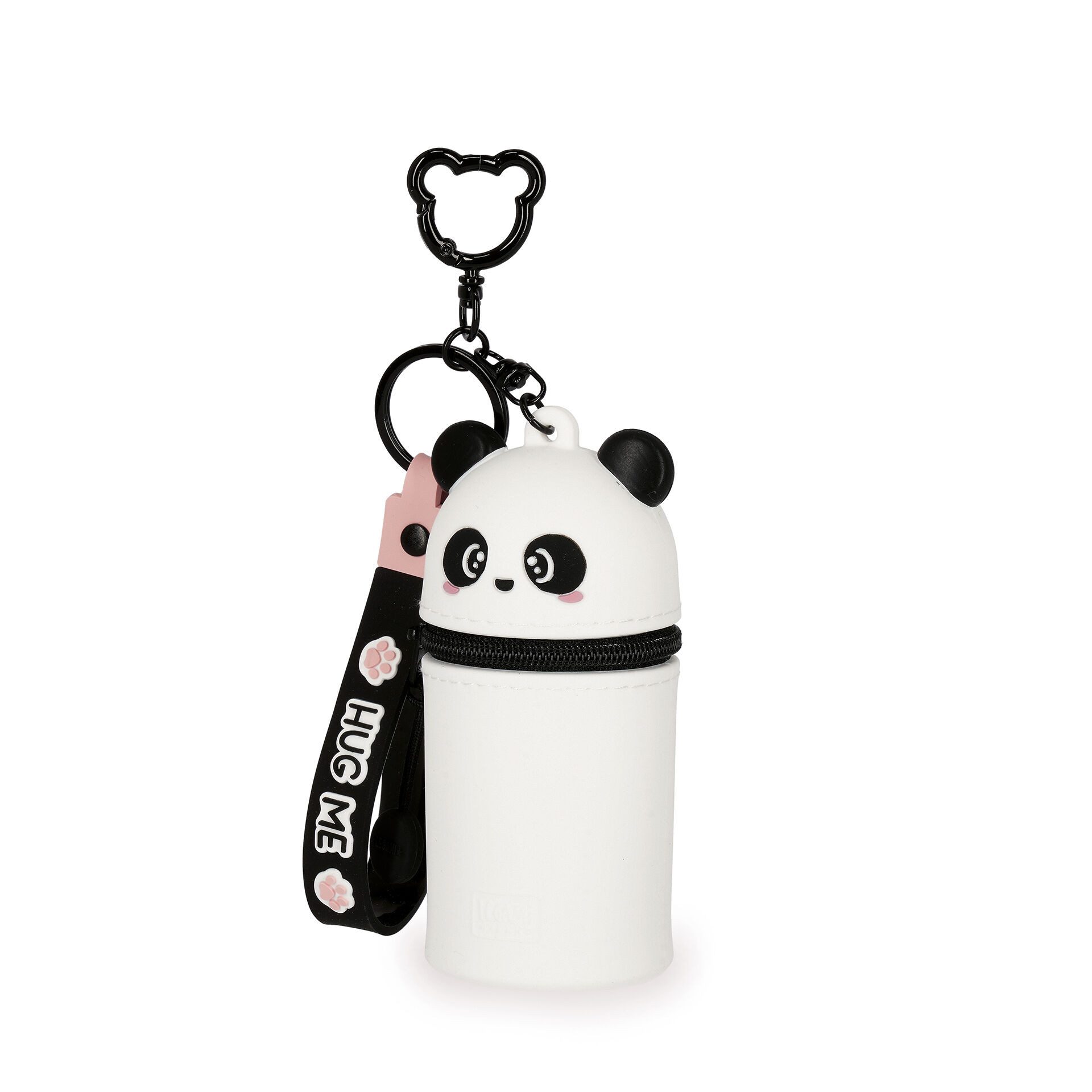 Legami Schlüsselanhänger Set LEGAMI Münztasche mit Schlüsselanhänger Mini Kawaii PANDA
