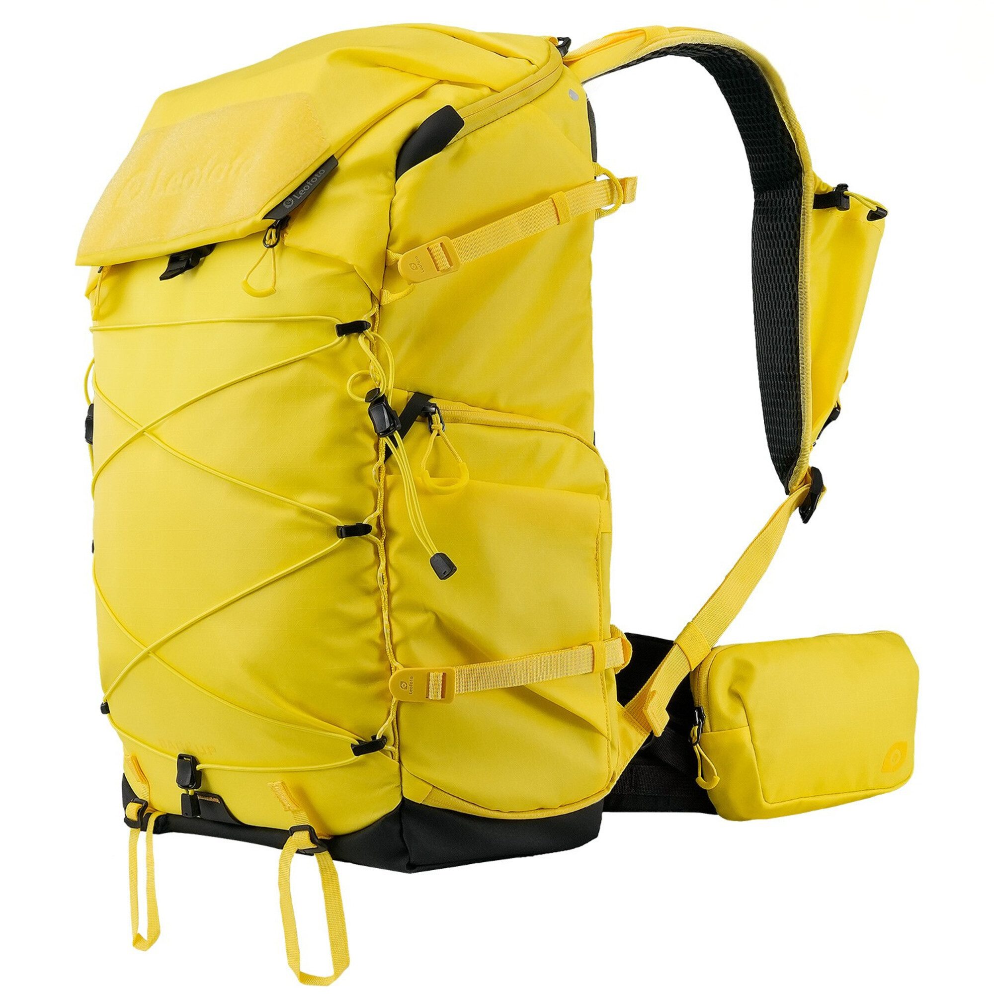 Leofoto Trekkingrucksack Leofoto Backup Backpack 35L BPA-35L-BM yellow (Bag + Medium Insert)