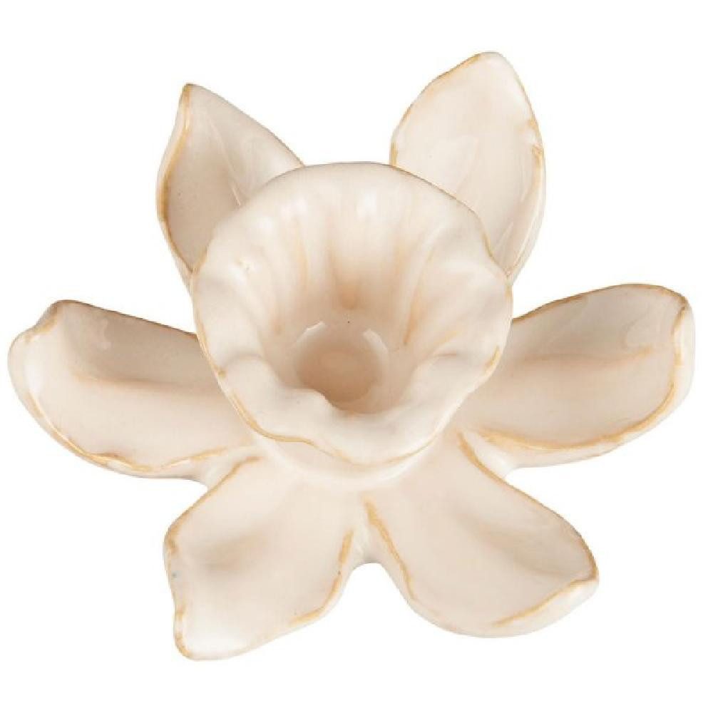 Ib Laursen Osterfigur Ib Laursen Kerzenleuchter Daffodils Narzisse Butter Cream