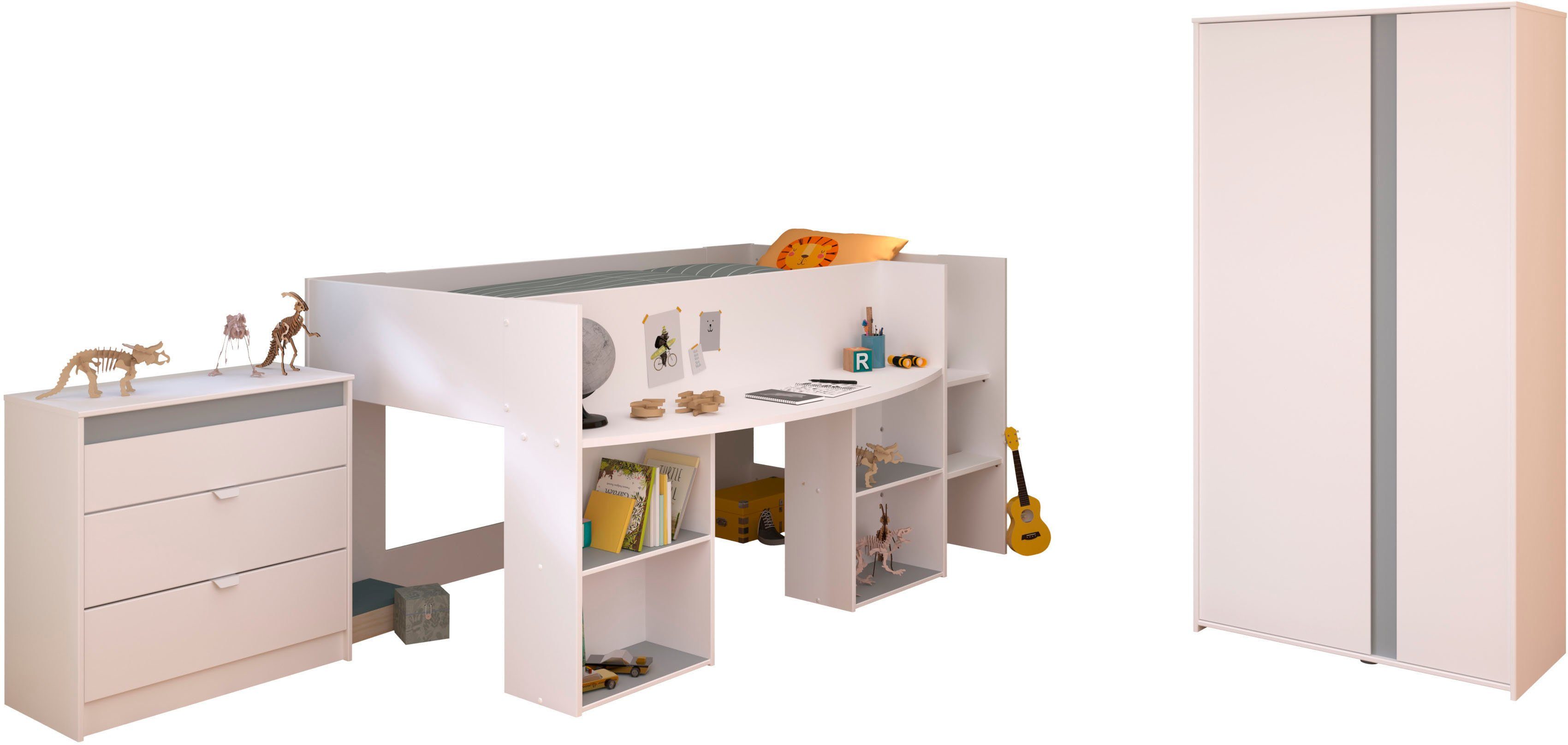 Parisot Jugendzimmer-Set "Pirouette 12" 3 Stk. tlg. günstig online kaufen