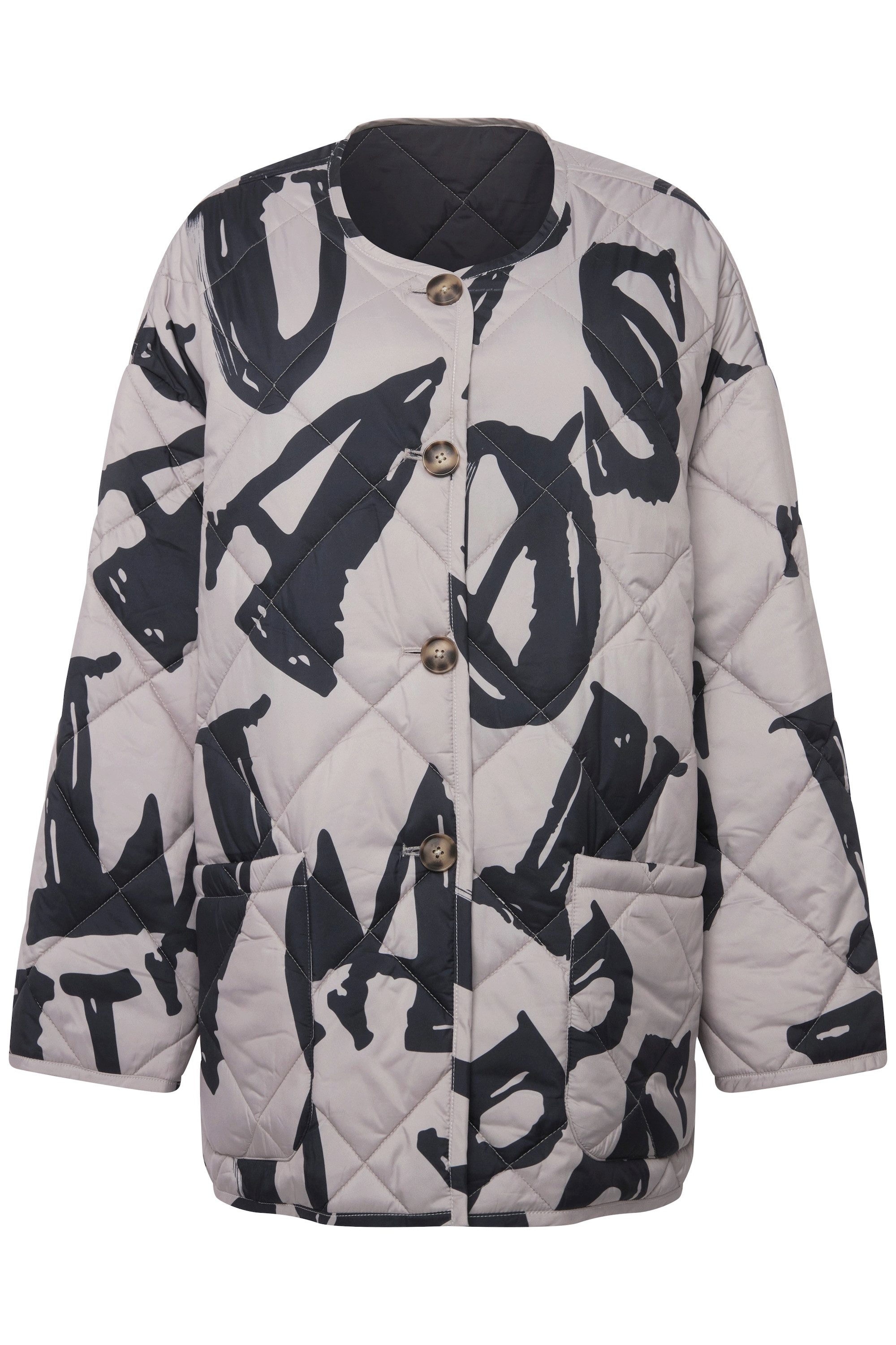 Laurasøn Steppjacke Wende-Steppjacke Rundhals je 2 günstig online kaufen