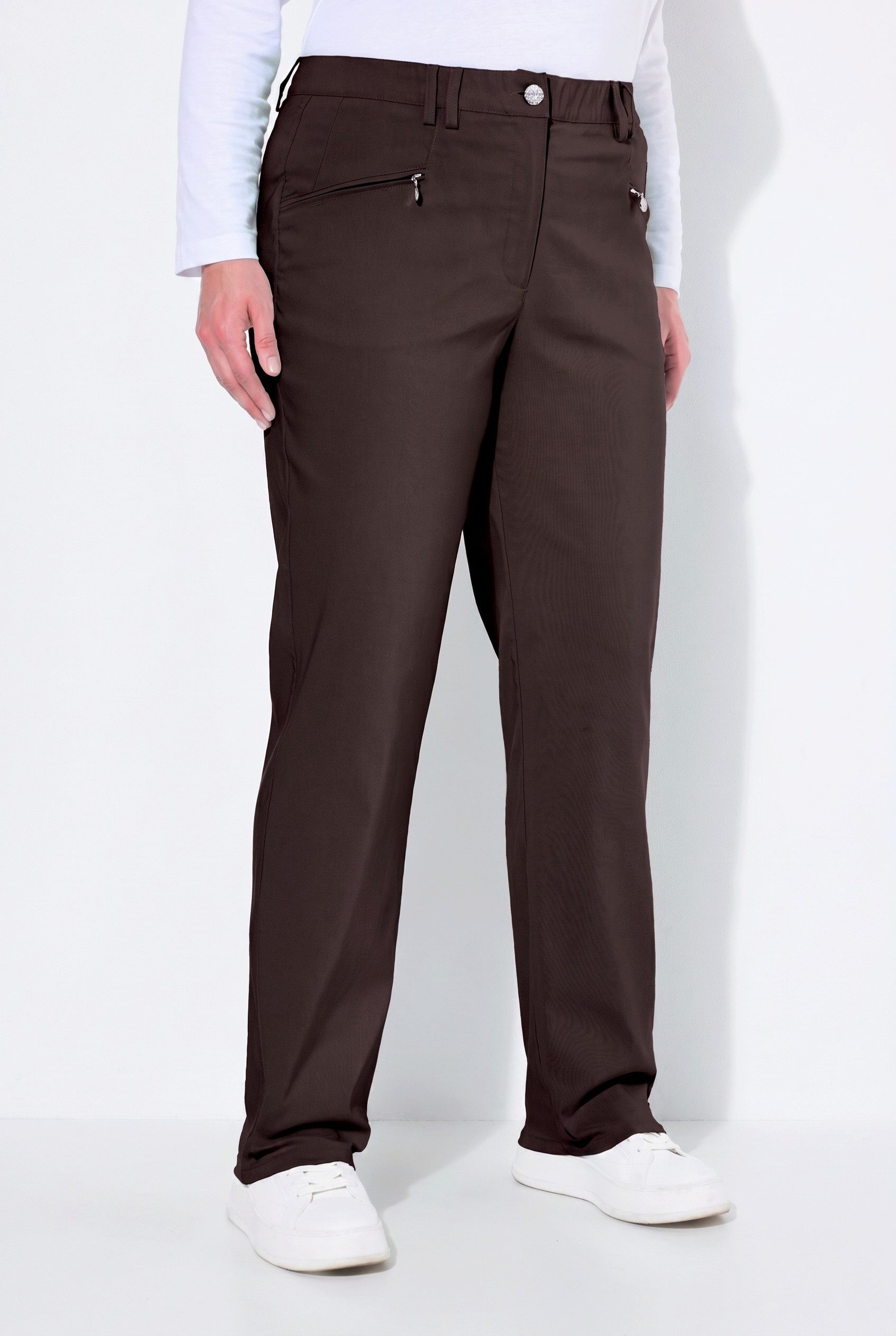 Ulla Popken Funktionshose Bengalinhose Mony Thermo-Funktion Komfortbund