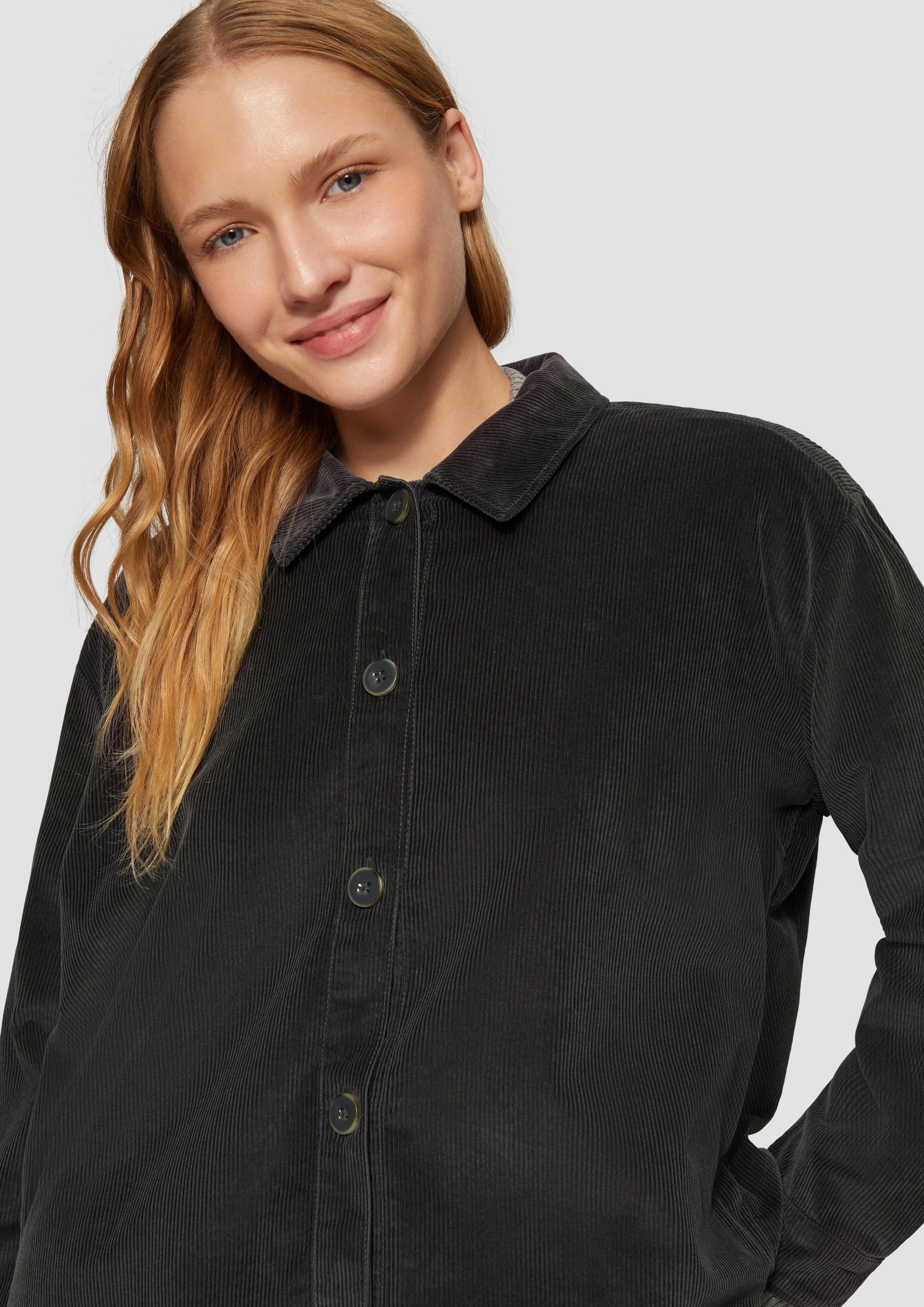 s.Oliver Funktionsjacke Overshirt aus Cord mit günstig online kaufen