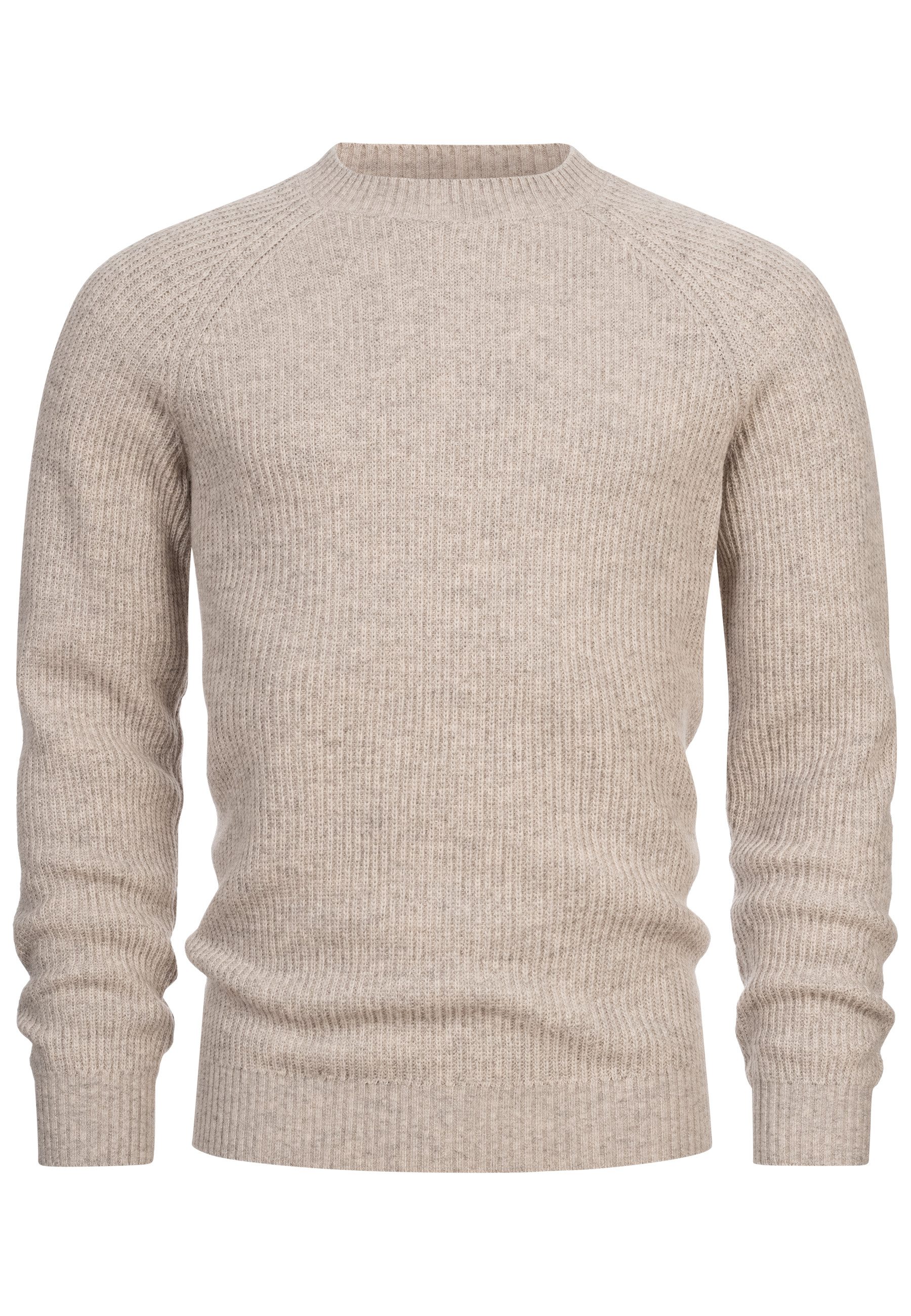 Kronstadt Strickpullover Herren KSDorsey crew Pullover Herrenpullover Strickpullover mit Rundhalsausschnitt