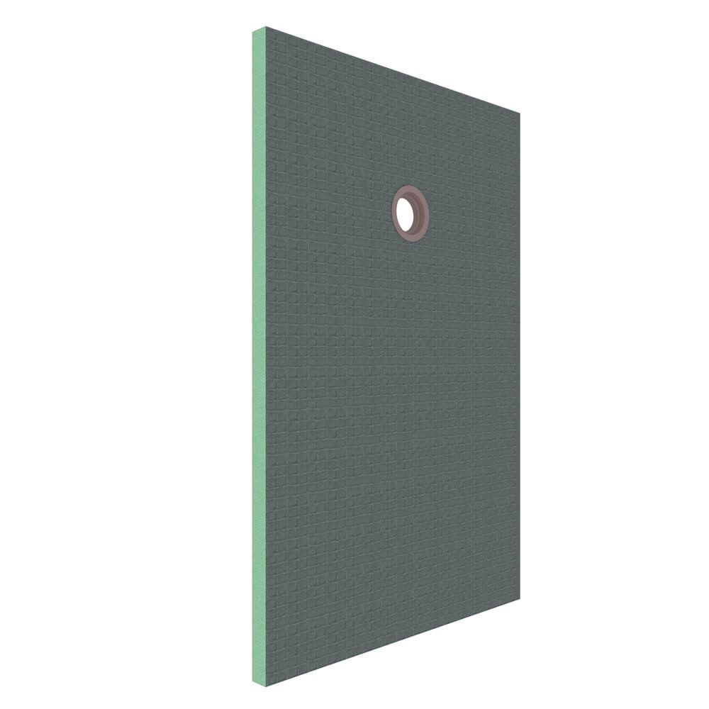 duschspa Duschwanne 140x90x4cm XPS Duschelement Duschtasse befliesbar Duschboard Bauplatte, Set