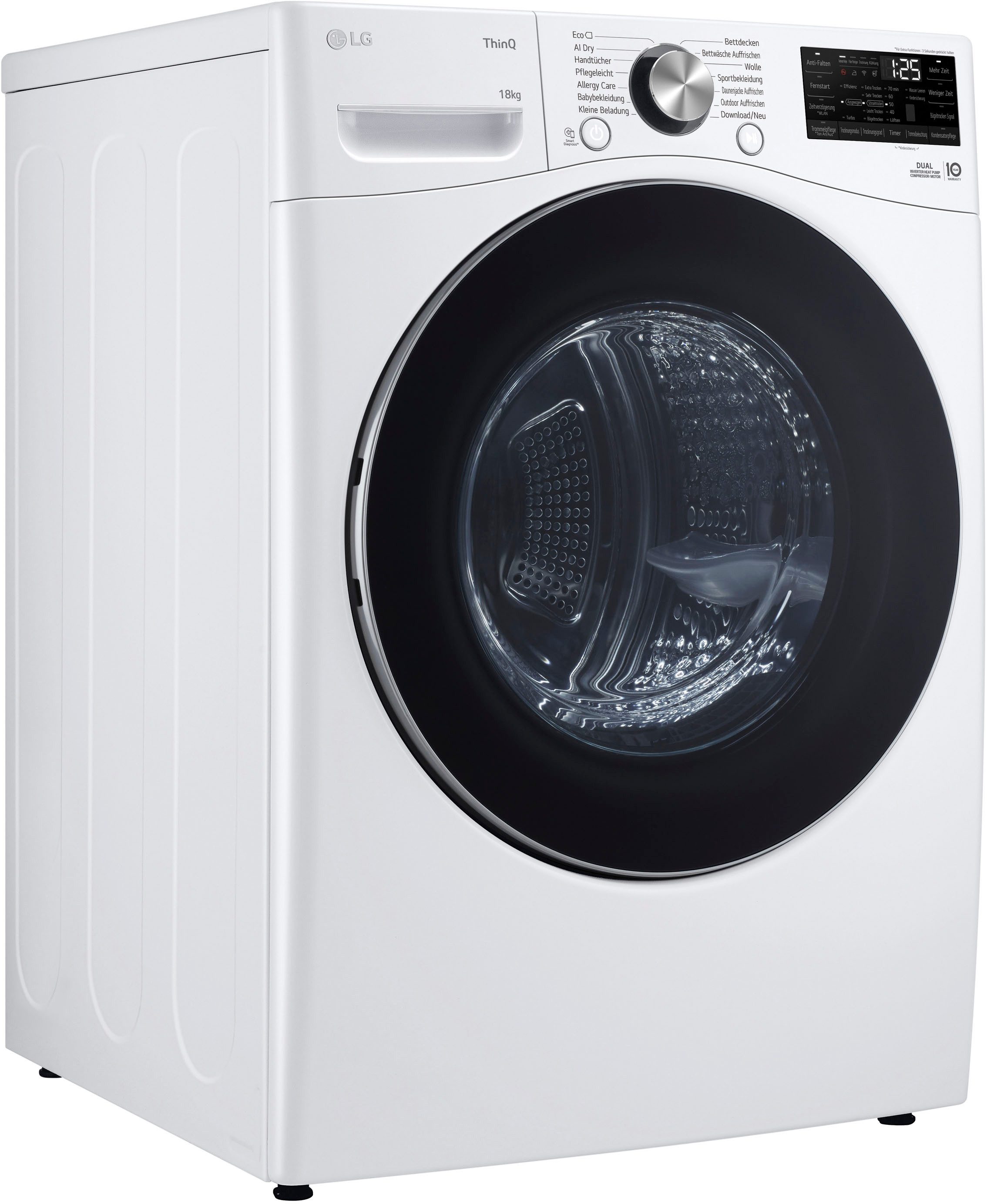 LG Wärmepumpentrockner RT18VT, Allergy Care