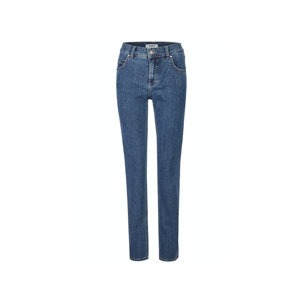 ANGELS 5-Pocket-Jeans (1-tlg) mittel-blau