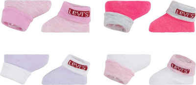 Levi's® Kids Socken 4PK Red Tab Bootie (8-Paar) UNISEX