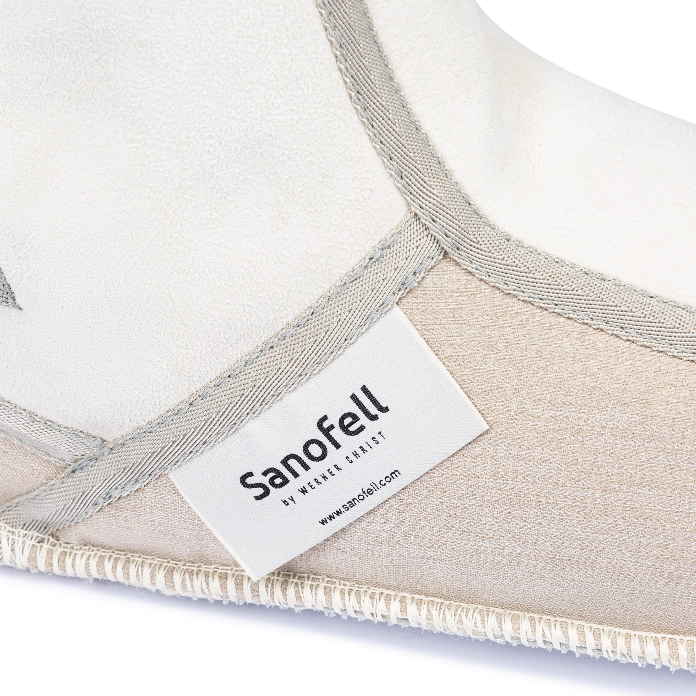 Sanofell by WERNER CHRIST Toledo Hausschuh mit hochwertigem Lammfell-Futter