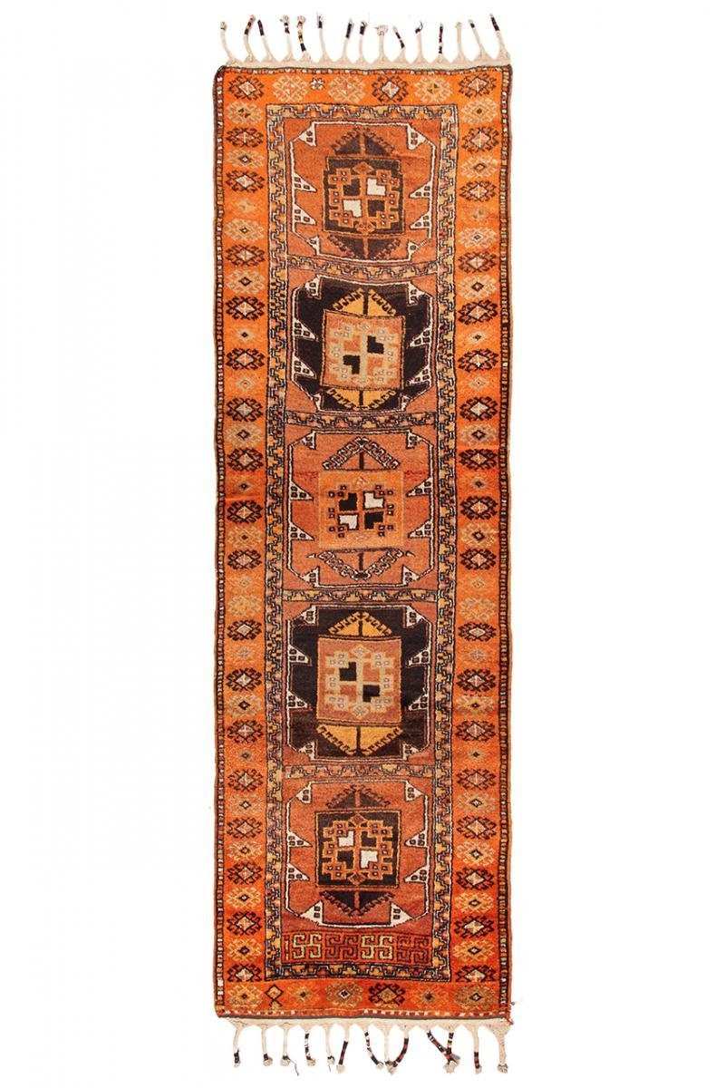 Orientteppich Anatolia 106x331 Handgeknüpfter Orientteppich Läufer, Nain Trading, rechteckig, Höhe: 5 mm